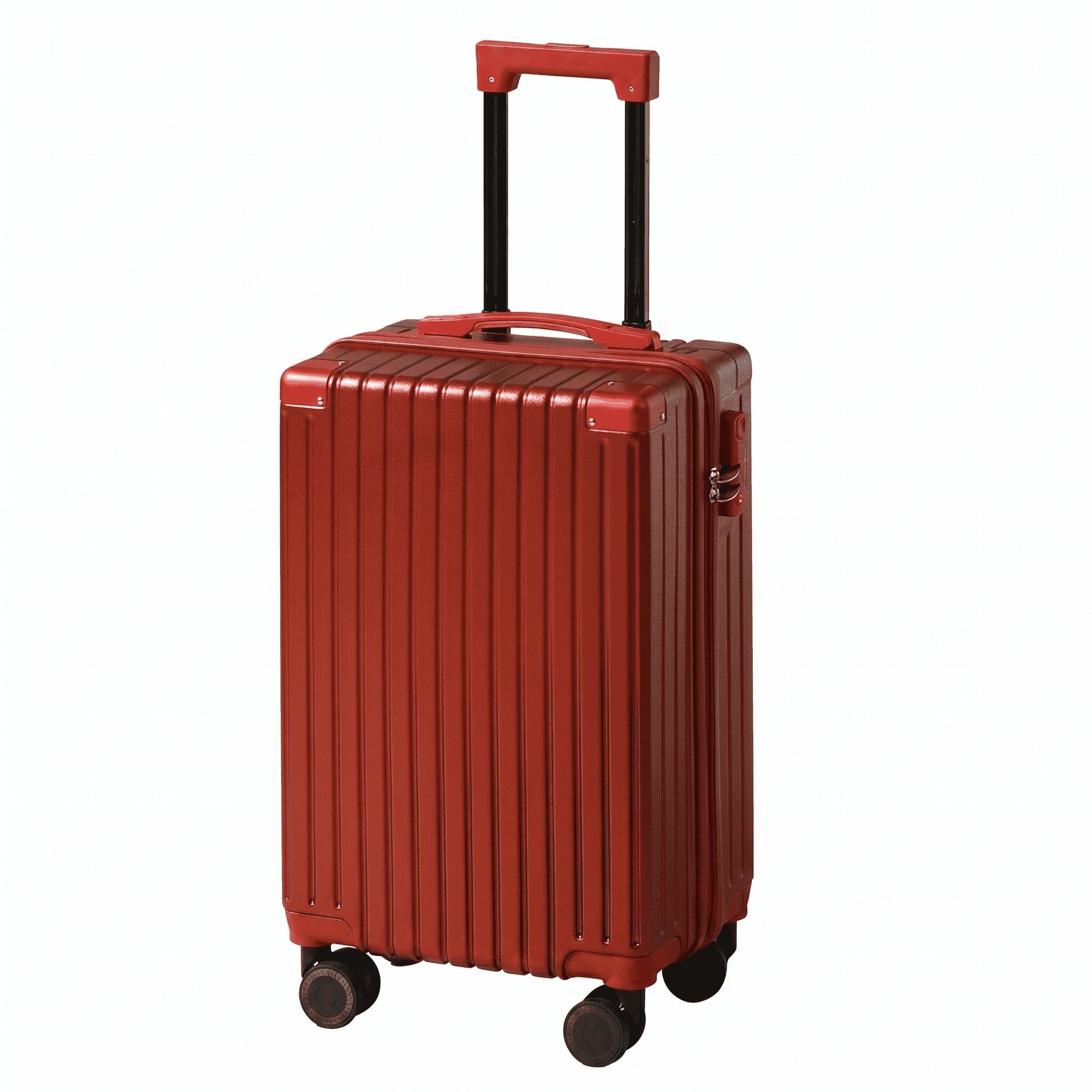 Carry Cases - スーツケース 機内持ち込み 軽量 静音 キャリーケース 丈夫 耐衝撃 キャリーバッグ ダブルキャスター 旅行 出張 ビジネス エスサイズ 一泊 二泊 三泊 大容量 おしゃれ 頑丈 宿泊 鞄