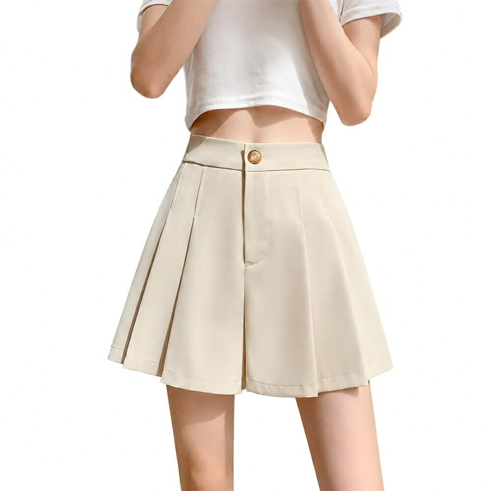 　　　 ◆◇◆売れている秘密◆◇◆ 【洗練されたAラインデザイン】美しいプリーツが施されたこのショートパンツは、広がる裾が脚を細く見せるAラインシルエットを実現しました。上品で大人可愛いショートパンツとして、カジュアルからきれいめまで幅広く活躍します。歩くたびに揺れるプリーツが、夏のコーディネートに華やかさを添えるショートパンツです。 【ハイウエストでスタイルアップ】お腹周りをすっきり見せるハイウエスト設計のショートパンツが、気になる腰回りを自然にカバーします。脚長効果を演出する着痩せショートパンツとして、体型を気にせず自信を持って着用いただけます。ゆったりとした履き心地でありながら、都会的な印象を与えるショートパンツです。 【夏でも快適な極上の着心地】通気性に優れた軽やかな素材を採用したショートパンツは、蒸れにくく暑い季節でもさらっとした肌触りが持続します。脚のラインを拾わないワイドパンツのような設計で、リラックス感と動きやすさを両立しました。アクティブに動きたい日の外出にも最適な、涼感あふれるショートパンツです。 【細部までこだわった仕上げ】シワになりにくくお手入れが簡単なこのショートパンツは、毎日のワードローブとして重宝します。丁寧な縫製としっかりとした生地感がを醸し出し、ブラウスやTシャツなど、どんなトップスとも相性抜群なカジュアルパンツです。長く愛用いただける耐久性も兼備したショートパンツです。 【幅広いサイズ展開と汎用性】ゆったりとした大きいサイズのショートパンツは、リラックスしたい休日や旅行、ショッピングなど多様なシーンで活躍します。どんな体型の方でも美しく着こなせる設計のショートパンツは、ご自身用はもちろん、大切な方へのプレゼントとしても喜ばれる、機能性と美しさを備えたレディースアイテムです。 　　　◆◇◆注意事項◆◇◆ご覧のモニターの環境、撮影環境により実物と色味が異なって見える場合がございます。湿った状態で他のものと擦り合わせると色が移る恐れがあります。濃色品の洗濯時は、白色、淡色と分けて洗ってください。説明 【洗練されたAラインシルエット】このショートパンツ レディースは、広がる裾が脚を細く見せるAラインを採用。プリーツパンツのような上品な揺れ感が魅力で、カジュアルながらも女性らしい印象を与えます。ハーフパンツ レディースとしての機能性と、スカートのような華やかさを両立したトレンド感溢れる一枚です。 【ハイウエストでスタイルアップ】ウエスト位置を高く設定したハイウエスト ショートパンツなので、履くだけで脚長効果が期待できます。お腹周りをすっきりとカバーするキュロットパンツ設計は、着痩せを叶えたい女性に最適。ワイドパンツ ショート丈のゆったりとした履き心地で、太もも周りも自然に目立ちません。 【夏でも涼しく快適な着心地】通気性に優れた素材を使用した夏 ショートパンツは、暑い季節のお出かけも涼しく過ごせます。さらりとした肌触りのショートパンツ 黒は、長時間の着用でも蒸れにくく、アクティブな休日でも大活躍。リラックス感のある短パン レディースとして、日常のあらゆるシーンに寄り添います。 【型崩れしにくい上質な仕上げ】丁寧な縫製で作られたショートパンツ カジュアルは、シワになりにくく自宅でお手入れも簡単です。プリーツの形が崩れにくい設計のホットパンツは、美しさを長くキープ。大人のスタイルを格上げするショート丈 パンツとして、毎日のコーディネートをワンランク上の仕上がりに導きます。 【幅広いサイズ展開と万能な着回し】大きいサイズ ショートパンツもご用意しており、体型を選ばずどなたでも美しく着こなせます。シンプルなデザインのレディースパンツは、ブラウスとも相性抜群。自分へのご褒美やプレゼントとしても喜ばれるキュロットは、春夏シーズンのワードローブに欠かせないアイテムです。