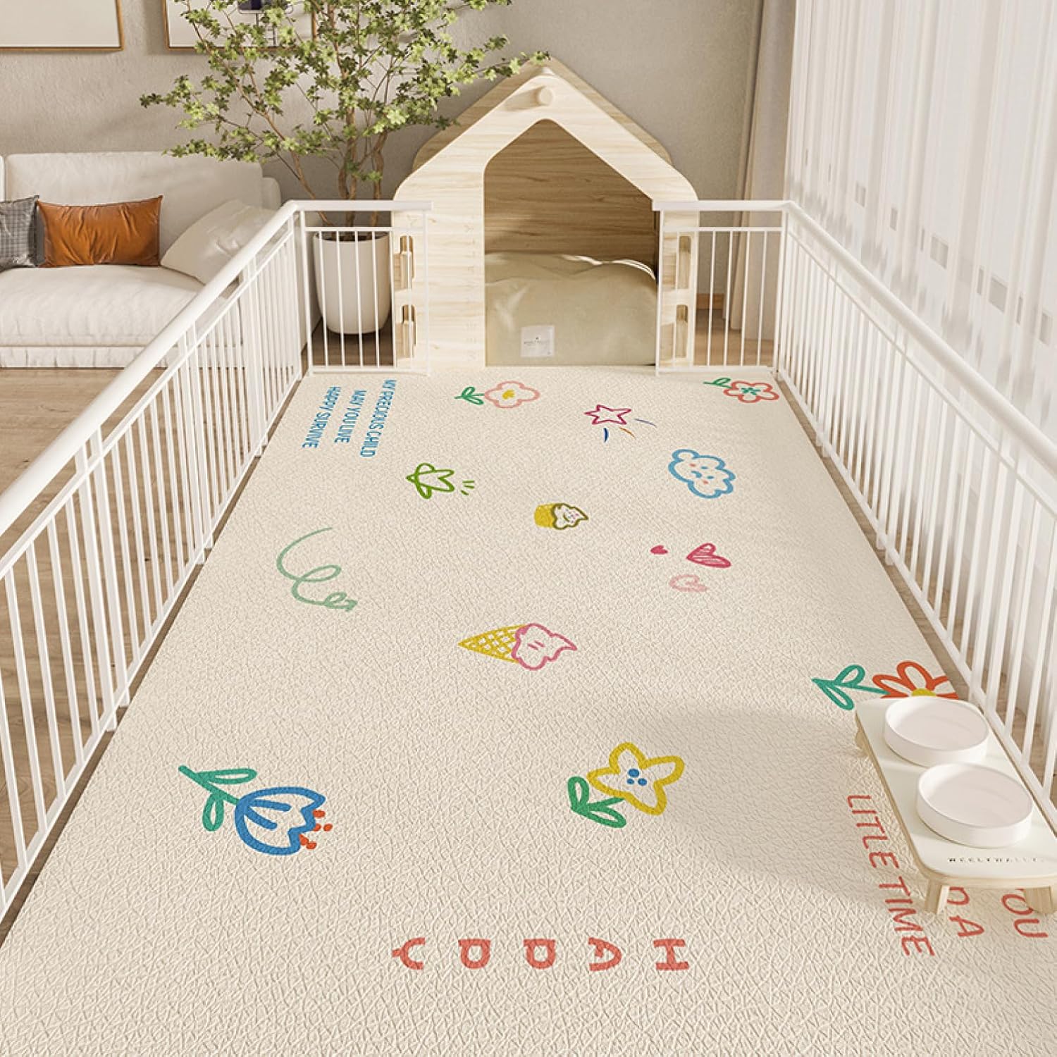 　　　 ◆◇◆売れている秘密◆◇◆ 【高品質の】ポリプロピレン繊維を使用しているため、水はけがよく、乾きも早いです。 摩擦に強いので、擦り切れたり、毛玉ができにくいです。 また、防水性にも優れているため、汚れにくい。 【表面凹凸付きですべりにくい】表面の凹凸がペットの爪や肉球に引っかかることで足の踏ん張りがききやすくなり、すべりにくくペットの足腰への負担を軽減！ 【滑り止め】敷くだけで！滑って立ち上がれない犬の悩みに。食事中にも後ろ足の踏ん張りを助けてくれる強力すべり止めシート。【対象】小型犬〜大型犬、子犬〜成犬?介護犬　猫、うさぎ、モルモット等。 【おしゃれで家具などを保護する】床だけではなく、ソファ、ペットトイレ、ペットベッド、ケンネル、ペットキャリーバッグ、ペットサークルやペットケージにも使え、車内の敷物としても素晴らしいです。置くだけでワンちゃんのよだれや抜け毛も被毛や沢山遊んだ汚れから保護します。術後介護、旅行にもぴったりです！このペット用おしっこマットはペットトイレまたはペットベッドの下に使用することは一番お勧めします。 【幅広い用途】小型犬?中型犬?大型犬?猫?うさぎなどの動物に適用しています。ペットベッド?床?ソファ?犬小屋などいろんな場面に対応できます！お出かけや旅行する時に車内で敷けば安心にご利用いただけます。 　　　◆◇◆注意事項◆◇◆ご覧のモニターの環境、撮影環境により実物と色味が異なって見える場合がございます。湿った状態で他のものと擦り合わせると色が移る恐れがあります。濃色品の洗濯時は、白色、淡色と分けて洗ってください。説明 ◆◆◆ご来店ありがとうございます◆◆◆ ◆対象 小型犬〜大型犬、子犬〜成犬?介護犬　猫、うさぎ、モルモット等。 【おすすめの用途例】 ◆ゲガや介護のケアの粗相対策に！ ◆食事や水飲みスペースの汚れ&濡れ防止に！ ◆交換できない留守番時のトイレシーツとして！ ◆ペッパーシーツを食べてしまう子犬のトイレとトレーニングに！ ◆大型犬、多頭飼いや出産時や子犬や子猫たちの敷物に！ ◆屋内の床、ソファ、ペット用トイレ、ペットベッド、犬小屋、キャリーバッグ、ペットの囲いなど、家具、敷物、ペットベッド、犬小屋などをペットの毛や汚れから保護します。また、旅行時の車内でも使用することができます。 【洗える(拭ける)?漏れ防止繰り?返し使える】 ◆吸音性が高い、様々なところに適しています！ ◆清掃簡単?繰り返し使用でき；洗濯機で丸洗い、汚れたらサッと洗っていつでも清潔！ ◆置きたい場所に合わせて大きさを調整することができ！ ◆マットを1枚敷くだけで、日常の中の小さい傷や汚れから大切な床を守り！ ◆長い梅雨の日でも大雪の日の中でもフロア汚れを最小限に抑えます！ ◆マットは床を敷くことによって、ペットのワンちゃんや猫ちゃんの爪痕も防ぎます、滑りとめの性能があるから、ペットちゃんの足腰も守れる。 ◆ペットちゃんが走るときの音を最大限に吸収し、お隣さんにやさしいです。ケージやペットシートの下に敷いたり、リビングや廊下などフローリングの上に。 【ご注意】 ◆素材特有の匂いがある場合がございます。そのままに開けて、（2-5日）しばらく後自然に匂いがなくなります！ ◆商品写真はできる限り実物の色に近づけるよう加工しておりますが、お客様のお使いのモニター設定、お部屋の照明等により実際の商品と色味が異なる場合がございます。 ◆サイズは平置き手採寸サイズとなりますので測り方により誤差が出る場合がございます。±2cm前後の誤差が生じている場合がございますが、不良対象となりませんのでご了承ください。 ◆安心サービス：万が一商品が問題あるなら、すぐにご連絡ください, 必ず満足できるアフターサービスを提供いたします。