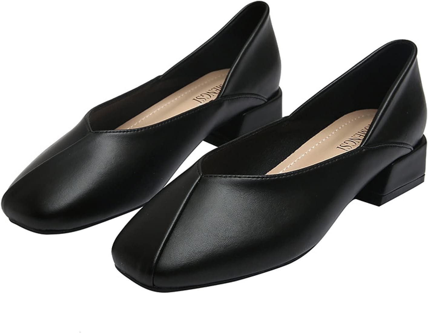 　　　 ◆◇◆売れている秘密◆◇◆ ○「ヒール」： 3cm 「サイズ」：21.5cm 22.0cm 22.5cm 23.0cm 23.5cm 24.0cm 24.5cm 25.0cm 25.5cm 26.0cm 26.5cm 21.5センチ 22センチ 22.5センチ 23センチ 23.5センチ 24センチ 24.5センチ 25センチ 25.5センチ 26センチ 26.5センチ 【カラー】：ブラック 杏色 甲高?幅広の方はワンサイズ上をオススメします。 ○「 スクエアトゥ 」：お洒落で上品なスクエアトゥとVカットのアッパーが足元をスラッと美脚に見せてくれます? ○「 ローヒール?フラット 」：歩きやすいぺたんこローヒールは足に優しく、長時間の歩行も快適なので通勤?オフィス履き?立ち仕事や子育てママにもおすすめ。シンプルな大人かわいいデザインと痛くないローヒールのぺたんこ靴なのでたち仕事も楽ちん。細身のシルエットで足首が引き締まって見え、スリムでオシャレなコーディネートに仕上げてくれます。 ○「 特徴 」：フラット ローヒール 痛くない 歩きやすい 履きやすい 脱げない 幅広 疲れにくい きれいめ 安定感抜群 滑り止め 美脚 可愛いパンプス バレエシューズ ぺたんこ マタニティ 妊婦 結婚式 2次会 冠婚葬祭 通勤 通学 披露宴 オフィス フォーマル リクルート パーティ デート お出かけ 軽量 普段履き 旅行 おしゃれ オシャレ かわいい おでかけ 仕事 立ち仕事 運転 ドライブ ママ 育児 子育て ○ 普段使いに オフィス?ビジネス?通勤?通学 等にもお勧めです。女性らしいデザインとソフトな履き心地がとても魅力的です。フェミニン な コーデ にも カジュアル なコーデにも合わせやすく、スカートやパンツ等いろいろなスタイルにも着回しの効く嬉しいアイテムです。日常のお出かけ、散歩、デート、ショッピング、通学などのカジュアルのシーンでもオススメのレディースパンプスです。滑りにくい加工を施した靴底で、リラックスに歩行できます。 　　　◆◇◆注意事項◆◇◆ご覧のモニターの環境、撮影環境により実物と色味が異なって見える場合がございます。湿った状態で他のものと擦り合わせると色が移る恐れがあります。濃色品の洗濯時は、白色、淡色と分けて洗ってください。説明 ○「ヒール」： 3cm ○「楽ちんパンプス」：歩きやすい ローヒール の ぺたんこ靴ですので、足に優しく長時間履いていても疲れません? 美脚 を叶える シンプルパンプス は コーデ を選ばない優秀アイテム。 ○ぺたんこのローヒールデザインなので歩きやすさも◎ ○履いた時の形が綺麗なのでコーディネートに女性らしさと上品さをプラスします。○幅広い女性に大人気：ヒールのないぺたんこバレエシューズなので、お腹の大きい妊婦さんや小さいお子様の育児中ママにもご好評いただいております。○中敷きもふかふか柔らかいので足に負担をかかりません。裏面はきっちり滑り止め加工で学校の廊下などでも安全。バタバタ音がしにくいのもうれしい。○屈曲性のよいアウトソールと柔らかい生地でしっかりと曲がるので足にフィットしてくれます。○柔軟性があり足に優しくフィットしてくれるので、快適な履き心地を実感できます。○カジュアルからキレイめコーディネートまで幅広く使えます。○「幅広い用途」：普段履きはもちろん、冠婚葬祭 や パーティーなどの フォーマル や、旅行 や ショッピング、デート、通勤通学 など様々なシーンでご利用頂ける必須のローヒールパンプスです?○「対象?年齢」：レディース 女性用 ladies women 20代 30代 40代 50代 60代 70代 80代 大きいサイズ 小さいサイズ ○返品?交換をお受けできない場合商品到着から7日経過した場合一度でも使用?着用された場合お届け後、洗濯?クリーニング等をされた場合21.5cm 22cm 22.5cm 23cm 23.5cm 24cm 24.5cm 25cm 25.5cm 26cm 26.5cm 21.5センチ 22センチ 22.5センチ 23センチ 23.5センチ 24センチ 24.5センチ 25センチ 25.5センチ 26センチ 26.5センチキーワード：パンプス ぺたんこ ペタンコ フラットシューズ フラットパンプス バレエシューズ 痛くない 歩きやすい 疲れない ローヒール 滑り止め 軽量 柔らかい フォーマル カジュアル おしゃれ かわいい 大きいサイズ 小さいサイズ 婦人靴 妊婦 ぺたんこ靴 履きやすい おでかけ 仕事 通勤 通学 オフィス 普段履き ママ 育児 子育て