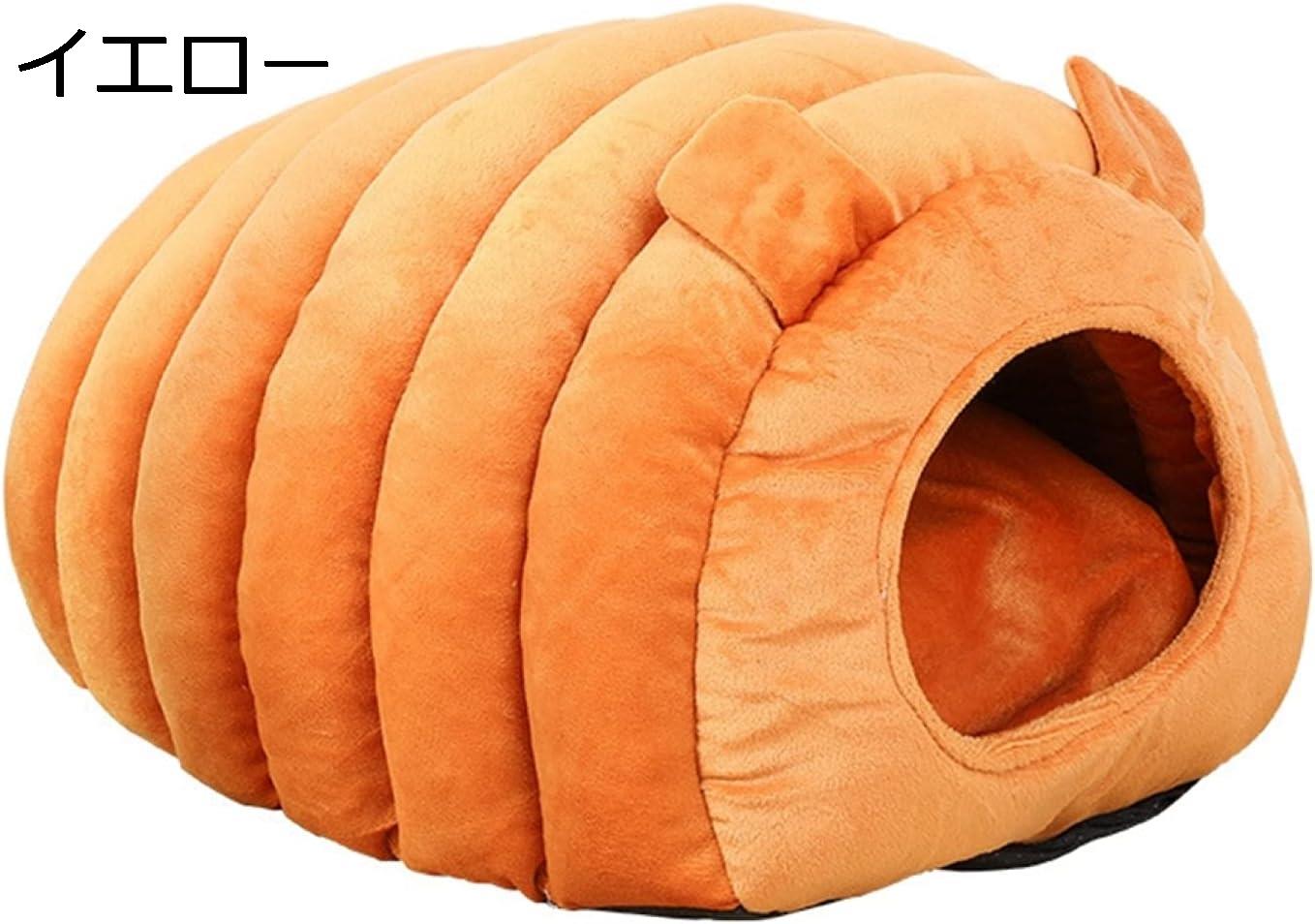 ペットベッド　猫　犬　冬　ロング　キャタピラー型　半密閉　かわいい　猫ハウス　猫小屋　ふわふわ　小型犬　猫ベッド　耐久性　キャット　安全感　保温防寒　通年利用　47*38*32cm