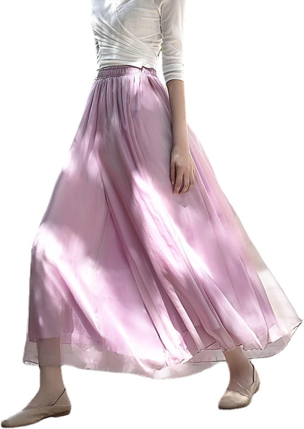 　　　 ◆◇◆売れている秘密◆◇◆ 【サイズ（cm）】F ：着丈80/90cm ウエスト60-105cm 商品には個体差がございますので、若干のサイズ誤差は予めご了承下さい。 表地は透明感のあるサラッとしたシフォン素材なので透け感があり、サラッとした爽やかな印象に。 裏地はしっかりロングタイプですので足が透けて見えることが有りません。 生地量を贅沢にたっぷりと使い、ワイドシルエットでゆったりラクにはけるエレガントガウチョ。ウエストはゴム仕様に仕上げ、スラッとした縦長シルエットを強調して、スタイル美人を演出します。 ふんわり広がるスカートのようなシルエットのワイドパンツが登場?！広がるフレアパンツは風を受けるとふわっと広がり優しいシルエットに。 10代、20代、30代、40代、50代、60代と年代問わず愛用できるシンプルワイドパンツです。通学、旅行、カジュアル、日常、普段着、部屋着、スポーツウェア、フィットネス服、海など様々な場面に着用頂けます。 　　　◆◇◆注意事項◆◇◆ご覧のモニターの環境、撮影環境により実物と色味が異なって見える場合がございます。湿った状態で他のものと擦り合わせると色が移る恐れがあります。濃色品の洗濯時は、白色、淡色と分けて洗ってください。説明 Item Detail ■ 品質／シフォン ● ウエストゴム使い ■洗濯機時ネット使用 【サイズ（cm）】 F ：着丈80/90cm ウエスト60-105cm 【豊富なカラー展開！】 着心地バツグンのシフォン素材?楽ちんキレイなワイドパンツが登場！ 美しい落ち感＆すっきりシルエットで美脚魅せ！ 【楽ちんキレイのポイント！】 ?ハイウエスト＆美しい落ち感でまっすぐ美脚シルエットを演出。 ?縦のラインを強調し、すっきり見えるフロントタックデザイン。 ?前インコーデもすっきり決まるウエストデザイン。 ?ゴム仕様ではき心地楽々。 【シフォン素材】 ?程よいハリ感があり、上品でキレイなシルエット。 ?伸縮性があり柔らかな素材感で着心地バツグン。 ?ご自宅で洗えてお手入れも楽々。 ■ 必ずご確認ください 商品について 商品には個体差がございますので、若干のサイズ誤差は予めご了承下さい。 実物と同様の写真を掲載できるよう努力をしておりますが、撮影シーンや、お客様のモニター?環境設定により、商品の色?素材感が実物と異なる場合がございます。 機械による生産過程におきまして、どうしても生地を織る際の糸の継ぎ目や多少のほつれなどが生じている場合がございます。 キーワード検索：ワイドパンツ レディース ガウチョパンツ レディース 秋 春 夏 大きいサイズ ゆったり ボトムス フレアパンツ 体型カバー ウエストゴム 無地 リラックス 着痩せ 美脚 通勤 着痩せ 上品 きれいめ カジュアル 裏地あり 20代 30代 40代 パンツ ロング ロングパンツ マキシ丈 マキシ ナチュラル ワイド サルエルパンツ フレアパンツ