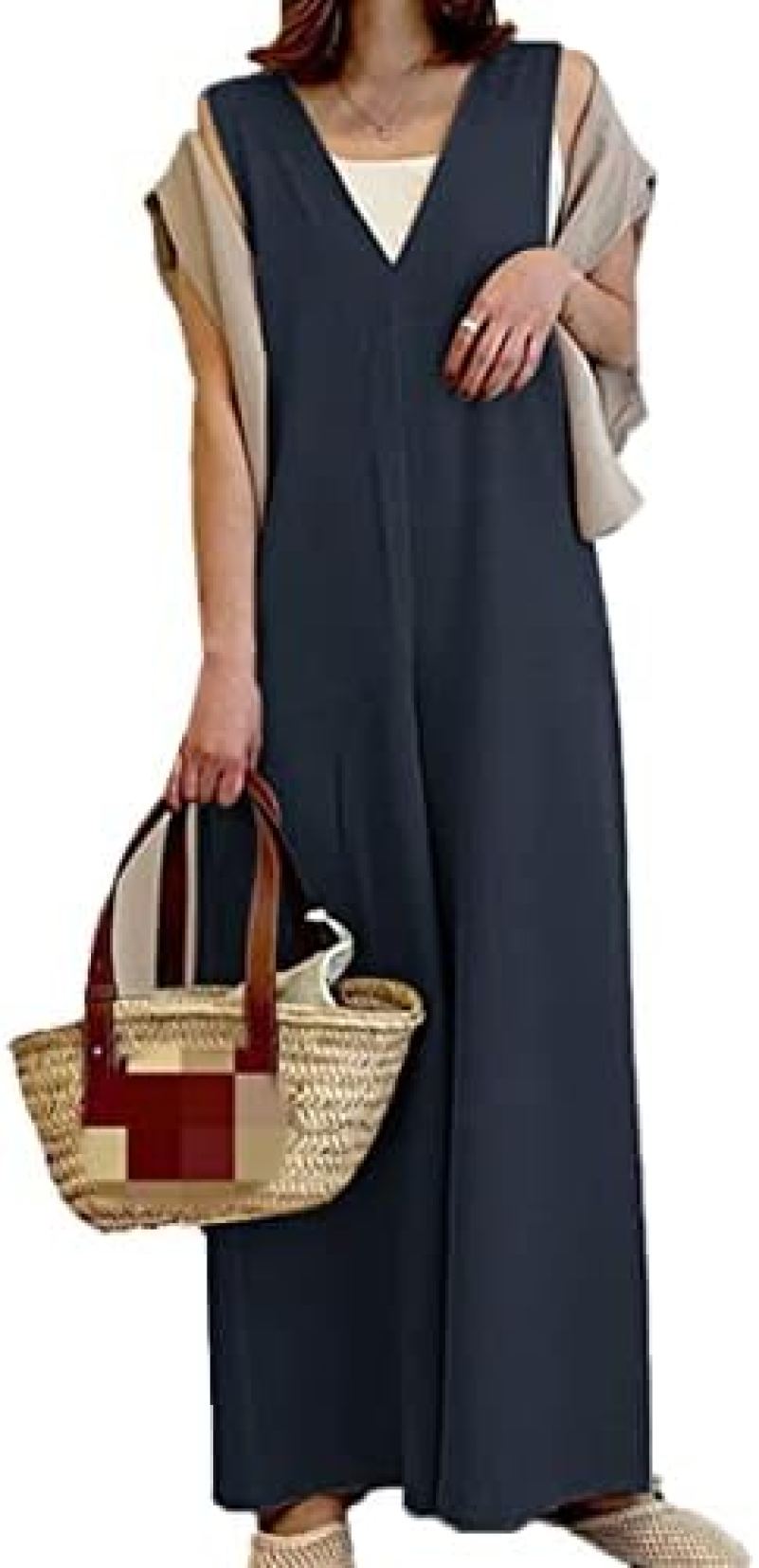 　　　 ◆◇◆売れている秘密◆◇◆ ガーリーな雰囲気漂う、軽やかで見た目も華やかなサロペットワンピース！ 大人カジュアルに着こなしたい、こなれ感のあるサスペンダーズボン！ しっかりおオシャレを演出してくれる、楽ちんなワイドシルエットマキシズボン！ 優雅なシルエットで目を引く、お腹周りから足元まで体型カバーしてくれるジャンパースカート！ キュロットとしてもお使いいただける、軽やかな着心地の長ズボン！オフィスからカジュアルまで幅広く活躍します！ 　　　◆◇◆注意事項◆◇◆ご覧のモニターの環境、撮影環境により実物と色味が異なって見える場合がございます。湿った状態で他のものと擦り合わせると色が移る恐れがあります。濃色品の洗濯時は、白色、淡色と分けて洗ってください。説明 【新デザイン】ワイドパンツ サスペンダーサロペット - 女性用 オールインワンジャンパーパンツ【カジュアル?春夏秋冬】 上質で軽やかな素材感が特徴のサロペットワンピース。こなれ感のあるラフなシルエットでオシャレ感アップ！ 快適な着心地でリラックス感たっぷりなワイドシルエットマキシズボン。日常使いから特別なシーンまで幅広く活躍！ シンプルで大人可愛いデザインのサロペットスカート。ゆったりシルエットでスタイルアップ効果抜群！ 優雅なシルエットで目を引くジャンパーズボン。Vネックデザインでオールシーズン着まわせるアイテム！ ゆったり立体感のあるガーリーな雰囲気の長ズボン。色んなスタイルに合わせて自由に着回せる！目指すは上級コーデ！