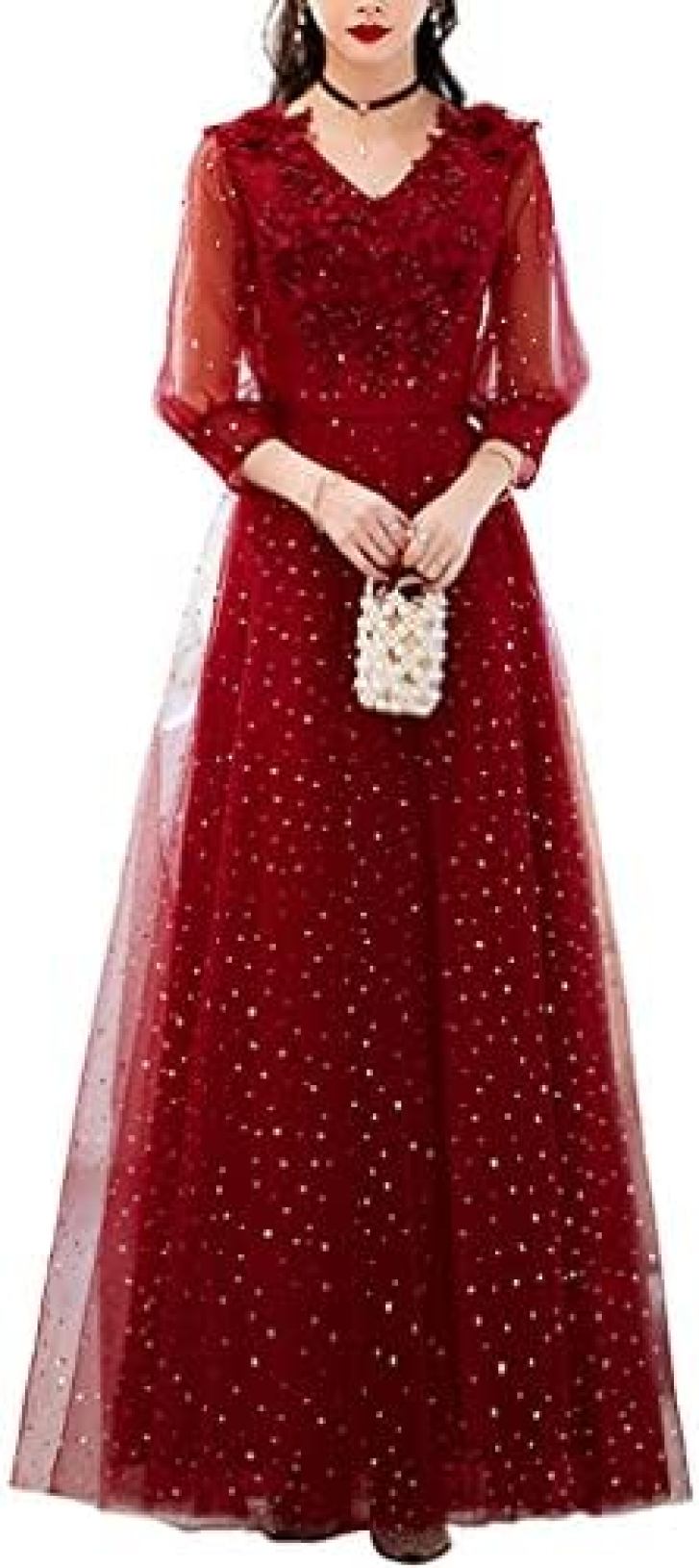 　　　 ◆◇◆売れている秘密◆◇◆ おとぎ話のプリンセスさながらのゴージャスな花嫁ドレス、華やかさとエレガンスを兼ね備えたスタイリッシュなデザイン。 優美な刺繍デザインが魅力的なフリルドレス、フェミニンな魅力を引き立てる美しさ。 肩出しのレースドレスが女性の優しさを引き出すエレガントなデザイン、フリルとフレアで華やかさを演出。 立体感のある花モチーフのレース部分が高級感演出、大人クールなレッド系のカラーと美しい肩出しデザイン。 フェミニンさをプラスした袖ありのキャバドレス、Aラインの美しいラインとパット?裏地付きで安心の着心地。 　　　◆◇◆注意事項◆◇◆ご覧のモニターの環境、撮影環境により実物と色味が異なって見える場合がございます。湿った状態で他のものと擦り合わせると色が移る恐れがあります。濃色品の洗濯時は、白色、淡色と分けて洗ってください。説明 オフショルダー マキシドレス - 華やかなウエディングやパーティーにぴったりのドレス おとぎ話のプリンセスのようなフェミニンな花嫁ドレス。優雅でスタイリッシュなデザインが魅力です。 華やかさを引き立てるフリルとレースのデザイン。上品な印象と優美なイメージを演出します。 フェミニンな肩出しデザインと立体感のある花モチーフのレースが高級感を演出。大人クールなレッド系カラーで女性らしさを表現します。 セクシーで華やかな胸元デザイン。透け感のあるレースが品のある印象を与え、キャバやパーティーにぴったりです。 Aラインの美しいラインと光り輝くスパンコールワンピースが、フォーマルな場面でのお呼ばれやパーティーに華を添えます。