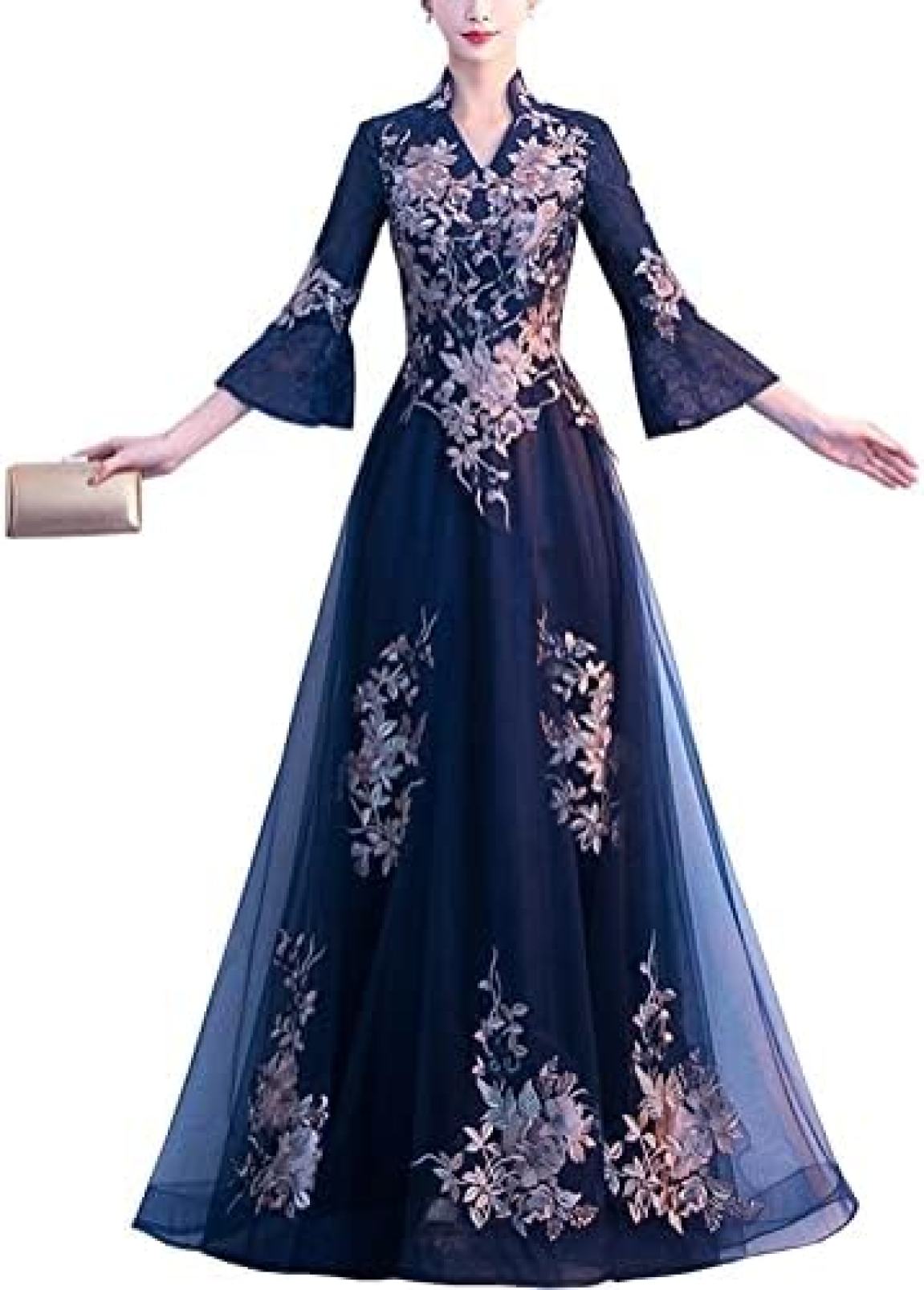 　　　 ◆◇◆売れている秘密◆◇◆ 豪華な花柄刺繍が映える、美しいデザインのドレスをご紹介します。 立体的なカットデザインが美しいシルエットを演出し、美肌を引き立てます。 ハイウエストで細身のラインを作り、美しいウエストラインを強調します。 肩出しのレースドレスは、優雅な雰囲気を演出し、さまざまなシーンで活躍します。 フリルやフレアを取り入れたデザインは、華やかで上品な印象を与え、特別な日にぴったりの一着です。 　　　◆◇◆注意事項◆◇◆ご覧のモニターの環境、撮影環境により実物と色味が異なって見える場合がございます。湿った状態で他のものと擦り合わせると色が移る恐れがあります。濃色品の洗濯時は、白色、淡色と分けて洗ってください。説明 【最高級】エレガントな花柄刺繍ドレス - ロング丈フォーマルワンピース 立体的な花柄刺繍が美しさを際立たせる、繊細な職人技が光る花嫁衣装です。 程良く綺麗に広がるフレアシルエットが美しいスカートと、リラックスした着心地の隠しファスナー付き。 ハイウエストとメリハリのあるスカートラインで、細身のシルエットを強調し、美しさを引き立てます。 肩出しのレースドレスは、優雅な雰囲気を演出し、華やかなイメージで様々なシーンに対応可能。 結婚式からパーティー、ビジネスシーンまで幅広く活躍する、一着で様々な場面に華を添えるドレスです。