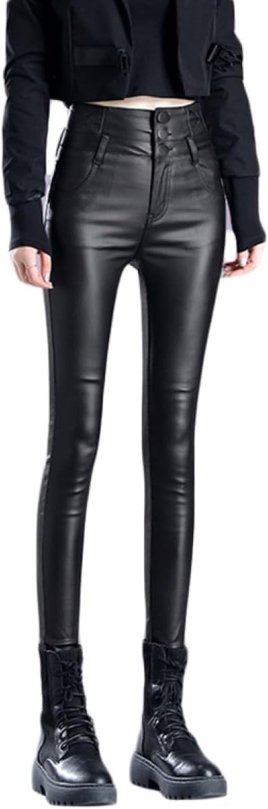 　　　 ◆◇◆売れている秘密◆◇◆ 【サイズ（cm）】S 着丈：95cm ウエスト：62-64cm ヒップ：82-86cm M 着丈：96cm ウエスト：64-68cm ヒップ：86-92cm L 着丈：97cm ウエスト：68-72cm ヒップ：90-95cm XL 着丈：98cm ウエスト：70-74cm ヒップ：94-99cm 2XL 着丈：99cm ウエスト：74-80cm ヒップ：98-104cm 3XL 着丈：100cm ウエスト：79-84cm ヒップ：100-110cm 高品質のPUレザーで作られた女性用PUストレートワイドレッグパンツ、柔らかく快適なレザーパンツ、しわになりにくい、着心地の良い、パンクな機関車スタイル。 柔らかいレザー調で、脚にフィットする脚長、美脚効果のあるレギンスです。裏起毛なので寒い日も暖かく、かっこよくシンプルに履ける一枚です。 上品でシンプルベーシックなシルエットはどんなコーデにも合わせやすく、トップスを選ばない嬉しいアイテム、カジュアルにフォーマルに幅広くオシャレが楽しめます。 冬物なので寒い時はパンツの上に履くのにピッタリです。普段使いはもちろん、通勤、通学、フォマールな場所、デート、ルームウェア、合コン、女子会、旅行など様々なシーンで大活躍します。 　　　◆◇◆注意事項◆◇◆ご覧のモニターの環境、撮影環境により実物と色味が異なって見える場合がございます。湿った状態で他のものと擦り合わせると色が移る恐れがあります。濃色品の洗濯時は、白色、淡色と分けて洗ってください。説明 Item Detail ■ 品質／PU ■洗濯機時ネット使用 【サイズ（cm）】 S 着丈：95cm ウエスト：62-64cm ヒップ：82-86cm M 着丈：96cm ウエスト：64-68cm ヒップ：86-92cm L 着丈：97cm ウエスト：68-72cm ヒップ：90-95cm XL 着丈：98cm ウエスト：70-74cm ヒップ：94-99cm 2XL 着丈：99cm ウエスト：74-80cm ヒップ：98-104cm 3XL 着丈：100cm ウエスト：79-84cm ヒップ：100-110cm 【商品紹介】 秋冬コーデのスパイスになるフェイクレザーの革パンツです。 光沢のあるPU素材が爽やかなムードを漂わせて、ワイドなシルエットがおしゃれです。 薄手の柔らかいPU皮革で出来ており、薄さ、軽さ、手軽さ、ストレッチ性を合体させた格好良い一枚です。 脚にフィットしてクールで美脚効果抜群。 ■ 必ずご確認ください 商品について 商品には個体差がございますので、若干のサイズ誤差は予めご了承下さい。 実物と同様の写真を掲載できるよう努力をしておりますが、撮影シーンや、お客様のモニター?環境設定により、商品の色?素材感が実物と異なる場合がございます。 機械による生産過程におきまして、どうしても生地を織る際の糸の継ぎ目や多少のほつれなどが生じている場合がございます。 キーワード検索：レザーパンツ レディース フェイクレザー 裏起毛 ボトムス ロングパンツ ズボン ハイウエスト カジュアル スキニー 着痩せ 保温 防寒 暖かい 通勤 通学 おしゃれ シンプル アウトドア バイク イベント 同窓会 誕生日 プレゼント ストレッチ ストレート ゆったり きれいめ ビジネス フォマール リラックス ファション エレガント 美脚 女性用3