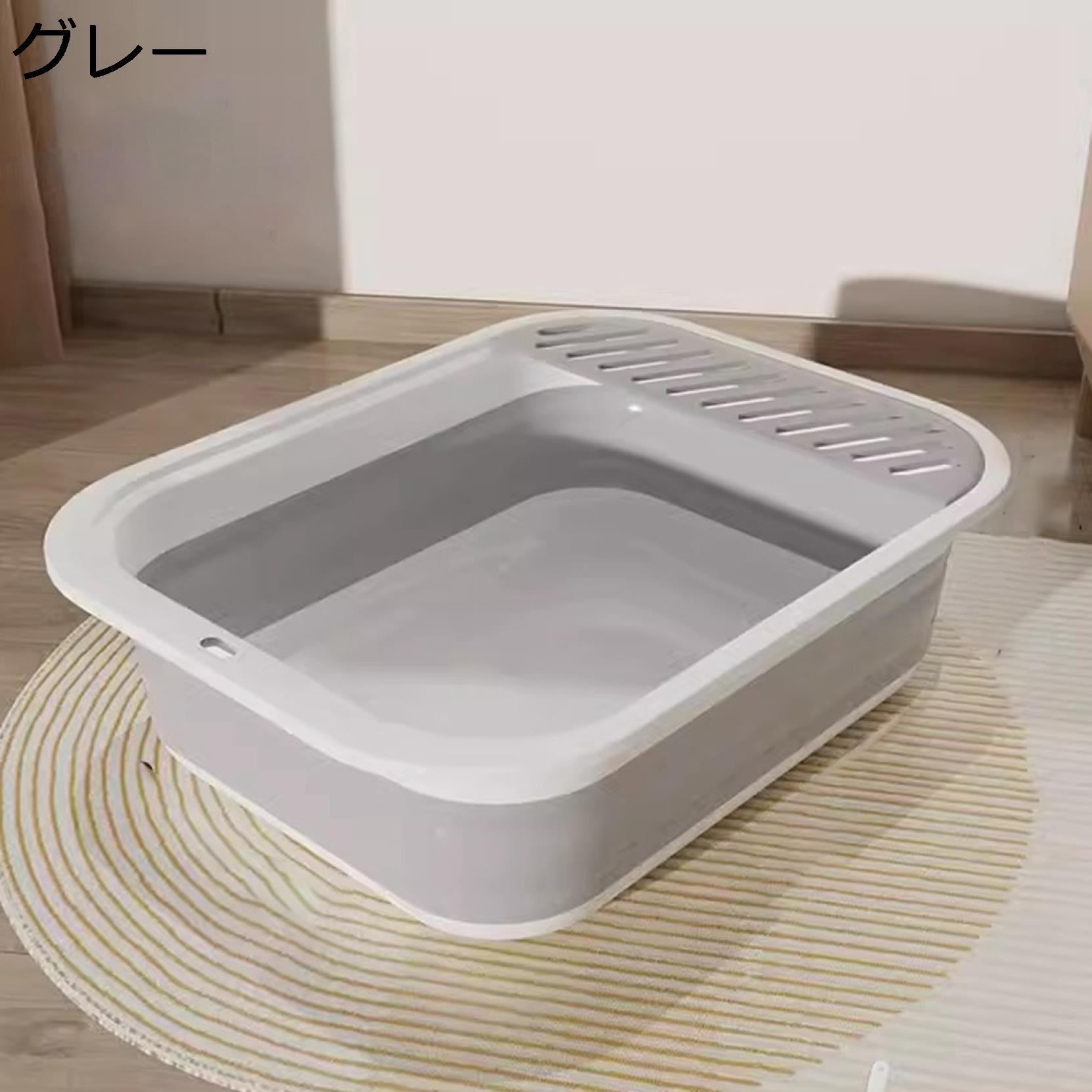 　 他のサイズはこちら M 　 ◆◇◆人気の秘密◆◇◆ 【折り畳み式猫用トイレ】猫を飼う上で衛生面で悩んでいませんか？折りたたみ式猫用トイレがあなたの問題を解決します！当社の猫用トイレは折りたたみ式のデザインで、持ち運びが簡単で省スペースなので、屋外でも猫の排泄物をすばやく掃除できます。 【猫砂漏れペダル】猫が猫砂を蹴り出しやすいという問題を解決するため、猫砂箱の出入り口にメッシュフィルターチャンネルを追加し、猫砂を効果的にろ過することができます。猫の足を保護し、ゴミが床を汚す問題を回避します。 【飛び散り防止】猫の足に付着した砂が落ちやすように、ふたの溝で猫砂をキャッチして飛び散りを防ぎます。部屋の清潔を保てます。 【高品質】耐久性に優れて、重複利用ができます。 　◆◇◆注意事項◆◇◆ご覧のモニターの環境、撮影環境により実物と色味が異なって見える場合がございます。湿った状態で他のものと擦り合わせると色が移る恐れがあります。濃色品の洗濯時は、白色、淡色と分けて洗ってください。説明