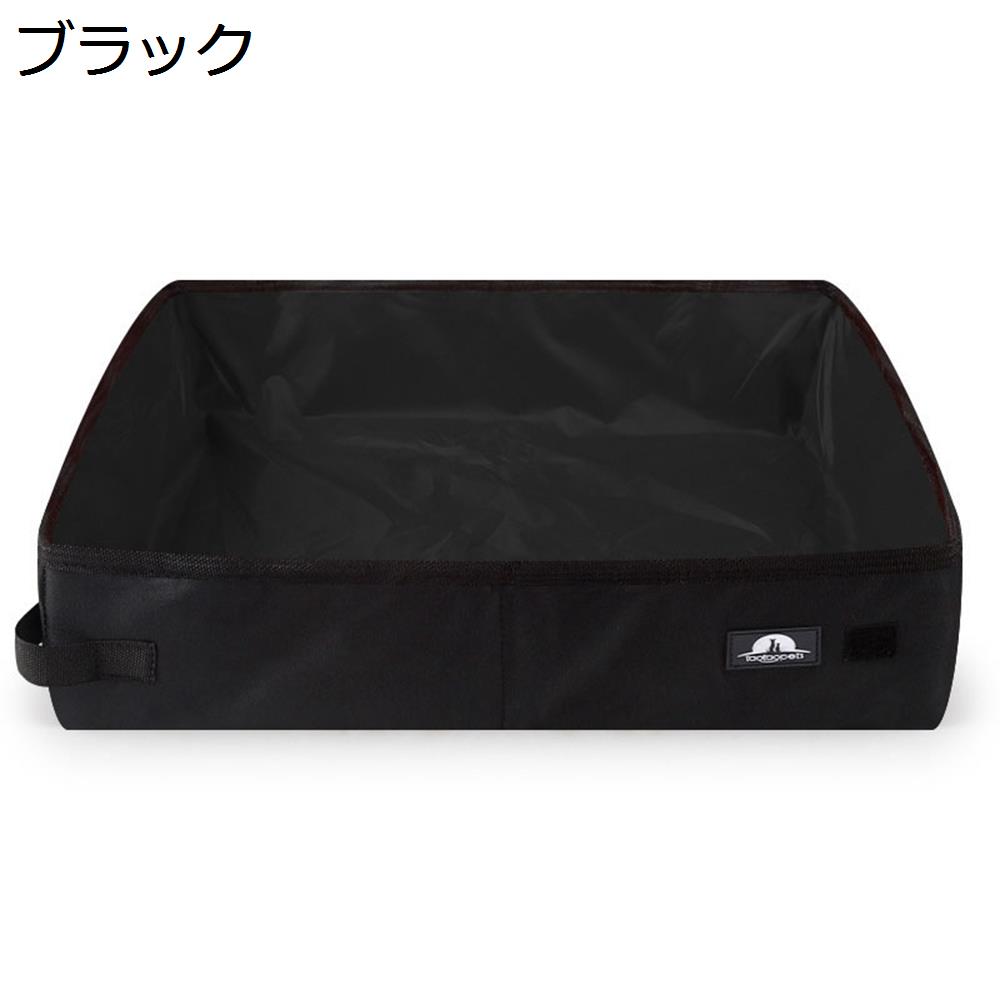 【10％OFFクーポンあり】ポータブル猫トイレ　猫　トイレ　本体　折り畳み　猫のト...