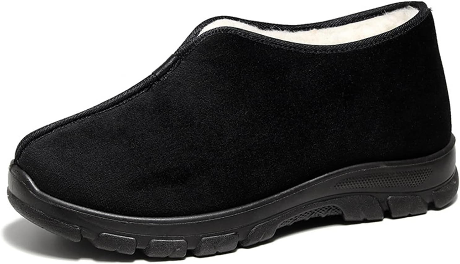 スノーシューズ 綿靴 スノーブーツ メンズ 裏ボア ミドル丈スリッポン ブーツ 冬用...