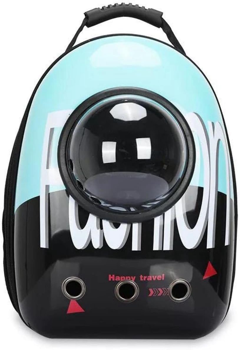 　　　 -------商品詳細------- □【安全なデザイン】ペットキャリーバッグは飛び出し防止リード付きで、安全安心な犬キャリーです。コンパクトで折り畳めて、持ち運び便利です。 □【通気性いい】通気孔＋側面メッシュにより空気の循環を確保できます。背中と接する面は汗対策のメッシュクッションデザイン。耐用性が高くて、使いやすくておしゃれなペットバッグです。 □【サイズ】サイズ：32*38*42CM（猫：推奨体重6.5kg以下、犬：推奨体重5kg以下）【対象】：推薦ペット種類：猫?小型犬?うさぎ?小型ペットなどに適用します。 納期について、お支払い確定後在庫のある商品は通常7〜10営業日ほどでのお届けとなります。祝日になると出荷時間が少し遅くなります。ご理解をお願い致します。 □【最新宇宙船デザイン】透明カバー付き、明るく快適な視野があり、ペットは外の景色を存分に眺められます。ペットは安心して外を静かに観察できます。両手を解放して、ペットの重量感を軽減で、ユニークな外観で、宇宙飛行士のようなペットたちの様子を見て、そんな姿にも癒されます。 □【多用途】収納と持ち運びもとても便利です。車の座席に固定するだけでなく、リュック機能付き、肩をかけても使用することができます。お出かけ、散歩、旅行、通院、出張、防災、引越、乗車、外出時など持ち運びしやすく幅広く活躍します。説明 ペットキャリーバッグ 猫キャリー 犬猫兼用 宇宙船カプセル型 犬リュックサック 旅行ペットバッグ 透明 顔出し 通気性 大容量 耐久性 安全性 ◆サイズ：32*38*42CM（猫：推奨体重6.5kg以下、犬：推奨体重5kg以下） ◆推薦ペット種類：猫?小型犬?うさぎ?小型ペットなどに適用します。 □通気性いい 通気孔＋側面メッシュにより空気の循環を確保できます。背中と接する面は汗対策のメッシュクッションデザイン。耐用性が高くて、使いやすくておしゃれなペットバッグです。 □デザイン 透明カバー付き、明るく快適な視野があり、ペットは外の景色を存分に眺められます。ペットは安心して外を静かに観察できます。両手を解放して、ペットの重量感を軽減で、ユニークな外観で、宇宙飛行士のようなペットたちの様子を見て、そんな姿にも癒されます。 □多用途 収納と持ち運びもとても便利です。車の座席に固定するだけでなく、リュック機能付き、肩をかけても使用することができます。お出かけ、散歩、旅行、通院、出張、防災、引越、乗車、外出時など持ち運びしやすく幅広く活躍します。 □ご注意： 1、ご購入前にペットのサイズを測り、適切な大きさを選択してください。 2、ペットの身体を拭いてからご使用ください。 3、使い始めの頃は、環境に慣れされるために餌をあげるなどあやしてみてください。 4、バッグの中には首輪を引っ掛けることのできる部分があります。 5、内側はブラシなどで洗浄可能です。
