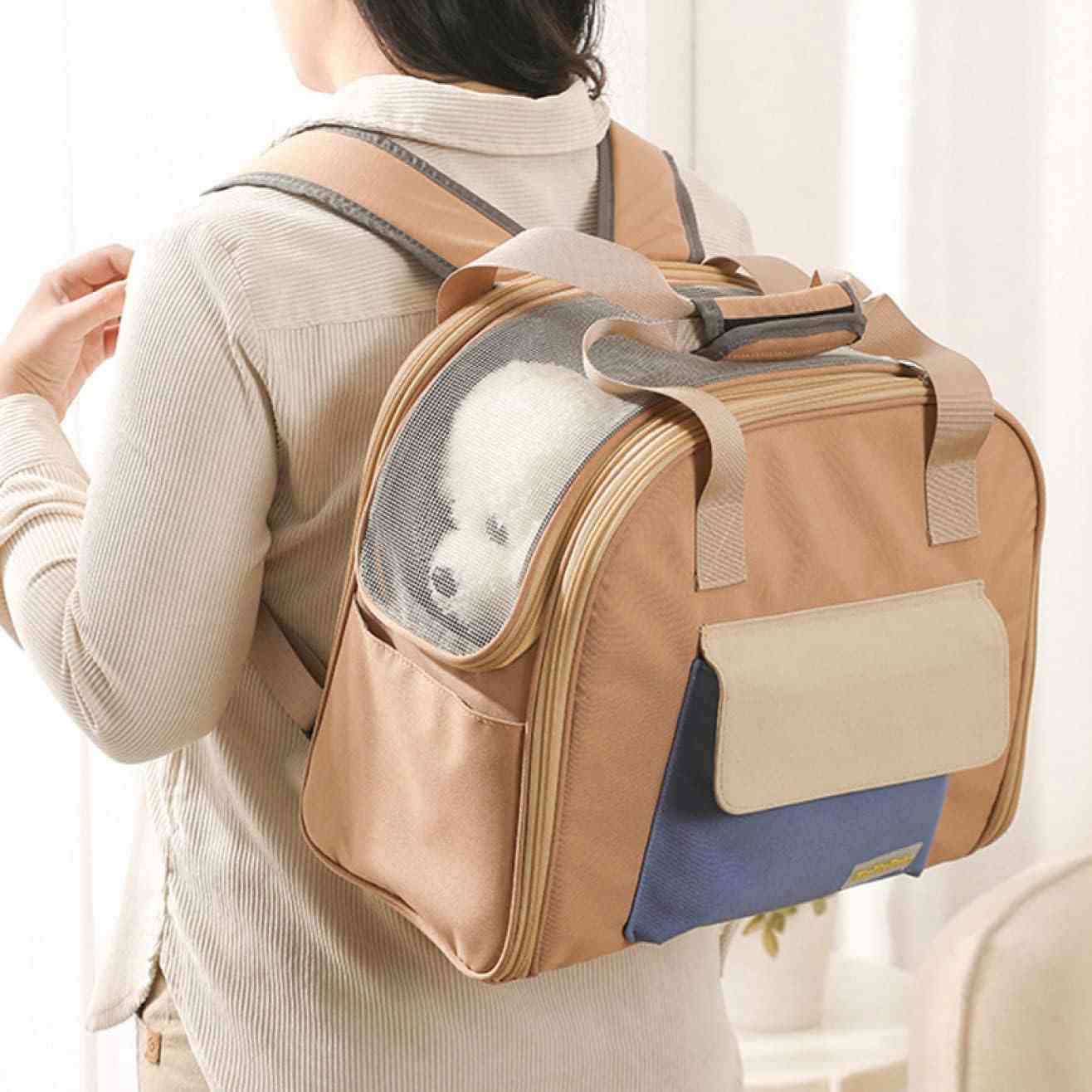 　　　 -------商品詳細------- ▼商品の特徴は軽量な仕上がりで女性や子供にも負担なく使えます！旅行、通院、散歩、災害避難などのお出かける時非常には大活躍します。移動は徒歩と公共交通を利用なので、荷物の取り出しの時に両手も空いて一石二鳥です。 ▼通気性が抜群のペットリュックです。通気性がよくて、暑くならず、蒸れることがなくて、ペットの様子が見えるので安心です。 ▼耐摩耗性を持つ高級ナイロン素材を採用しており、ペットの噛み付きにも安心で、安全性アップ！ 納期について、お支払い確定後在庫のある商品は通常7〜10営業日ほどでのお届けとなります。祝日になると出荷時間が少し遅くなります。ご理解をお願い致します。 ▼クッション性の高いショルダーと背中当て、重量を均等に分散して、長時間の使用でも負担が少なく、かつ楽にペットを入れることができます。 ▼ファスナーを開け閉めするだけで楽々組み立て?折りたためます。使わない時はたたんで収納できるのでスペースをとりません。説明 可愛い愛犬とおでかけできる ペットキャリーバッグに見えないおしやれな仕上がりは、性別や世代を問わずどなたでもお使いいただけます。 ?犬?愛描との移動に欠かせない、公共交通機関(電車?バス?タクシー)の利用時やペット可施設への入館や通院時、災害時などさまざまな場面で活躍します。 ▼Mサイズ：40*20*33cm（推奨体重4kg以下） ▼適用場所：アウトドア、野外、キャンピング、ドライブ、旅行、通院、散歩、電車移動、災害避難、帰郷、定期健診など、新幹線、電車の中にも持ち運び可能で、使い場所も限定せずどこでも使えます。様々な使い方があり、手提げでもいい、肩掛けもでき、両手を解放することが可能です。 活躍の場合 ◎車に乗る ◎買い物に行く ◎旅行をする ◎家事をする ◎病院に連れる ◎傷ついたペットの介護 1、犬用キャリーバッグ 外フタを開けておけば、愛犬の様子を外から見ることができるのがポイント。 ワンちやんも常に外が見えるので、バッグに入りながらお散歩気分を楽しむことができます。 2、取り出し可能な内板 平らな内板により、マナーシーツの装着?固定が簡単に。取り外してのおそうじも楽なので、いつでも清潔な状態で大切なワンちゃんとのおでかけが楽しめます。 3、飛び出し防止 全部開けてお顔を出せます。飛び出し防止リード付きだから安心。 4、品質保証 弊社はお客様を第一に考え、商品は発送する前、厳しい品質検査を行っておりますので、品質が保証できます。万が一、商品が破損していた場合がありましたら、いつでもメールにてご気軽に連絡ください。 ペットリュック 小型犬 拡張 猫 透明 メッシュタイプ お出かけ用 ブラック 犬猫用 m ペットキャリーバッグ キャリー リュック 犬用ペットリュック 中型犬 自転車 犬 アウトドア うさぎ 2頭 キャリーバッグ ペットキャリー 2匹 バッグ 拡張可能 折りたたみ 大容量 通気性 軽量 宇宙船 猫キャリーバッグ ねこ ネコ ペット ドライブ かわいい 猫用 通院 猫キャリー おしゃれ 防災 車 多頭飼い用 3way 可愛い 大きめ 2匹用 車載 災害 二匹 猫のキャリーバッグ 猫用キャリーバッグ ペットバック 小動物 犬キャリーバッグ 犬リュック 猫リュック 猫用キャリー 折り畳み 電車 猫用品 猫用キャリー?カート ペット用品 ホーム&キッチン スポーツ&アウトドア