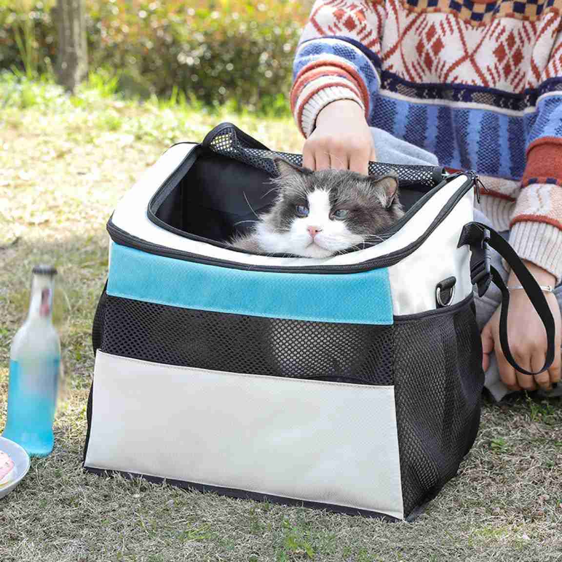 【10％OFFクーポンあり】自転車用 犬 37*25*35cm 猫 ペットキャリー バッグ 超小型犬 小型犬 うさぎ ペット用 キャリー バッグ ペットショルダーバッグ 自転車アウトドア 脱着式 折りたたみ 自転車カゴ ショッピ