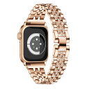 Missair アップルウォッチ ストラップ 38mm 40mm 41mm 42mm 44mm 45mm 46mm 49mm レディース キラキラ輝くダイヤモン...