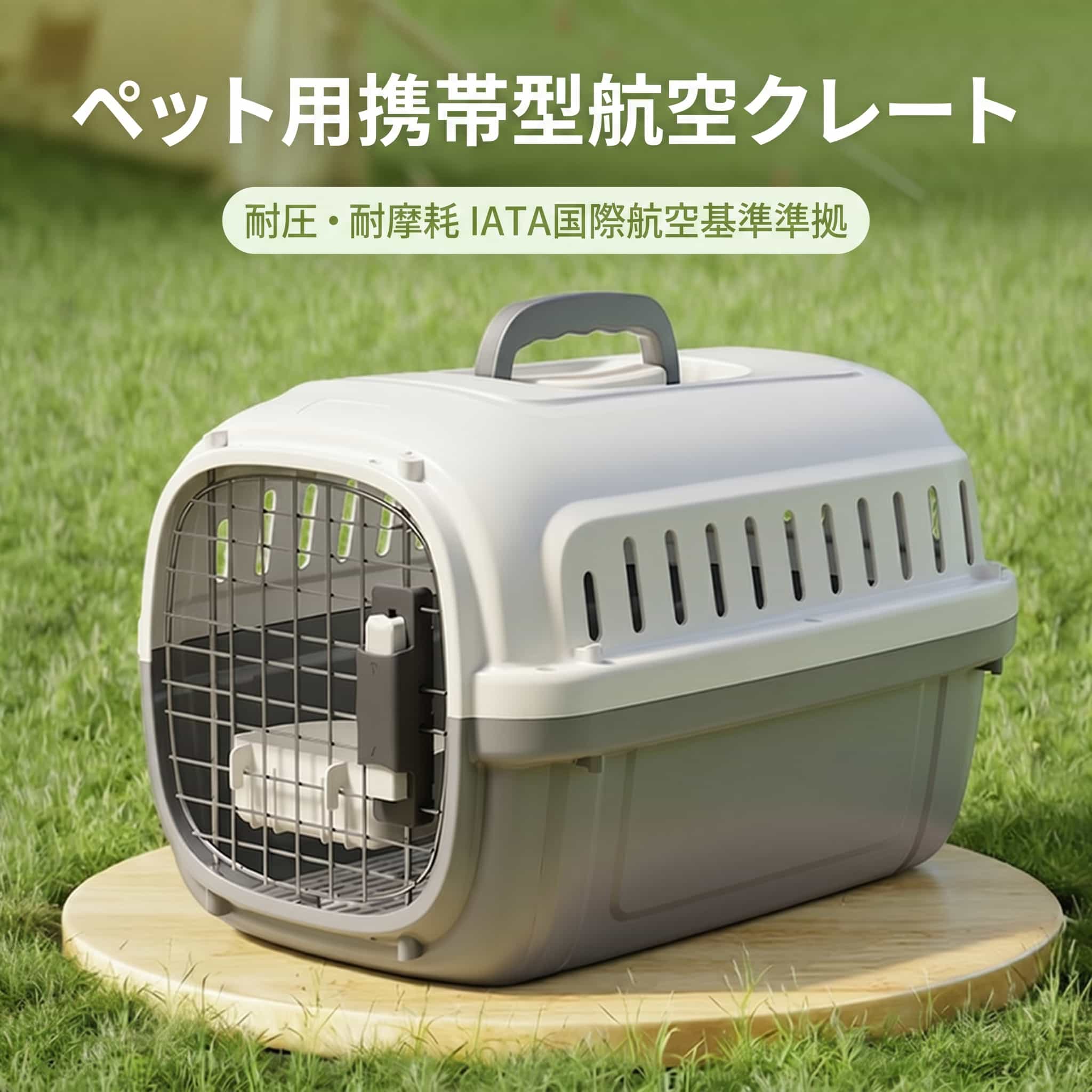【10％OFFクーポンあり】ペットキャリー クレート 犬 猫 キャリーケース 航空基準...