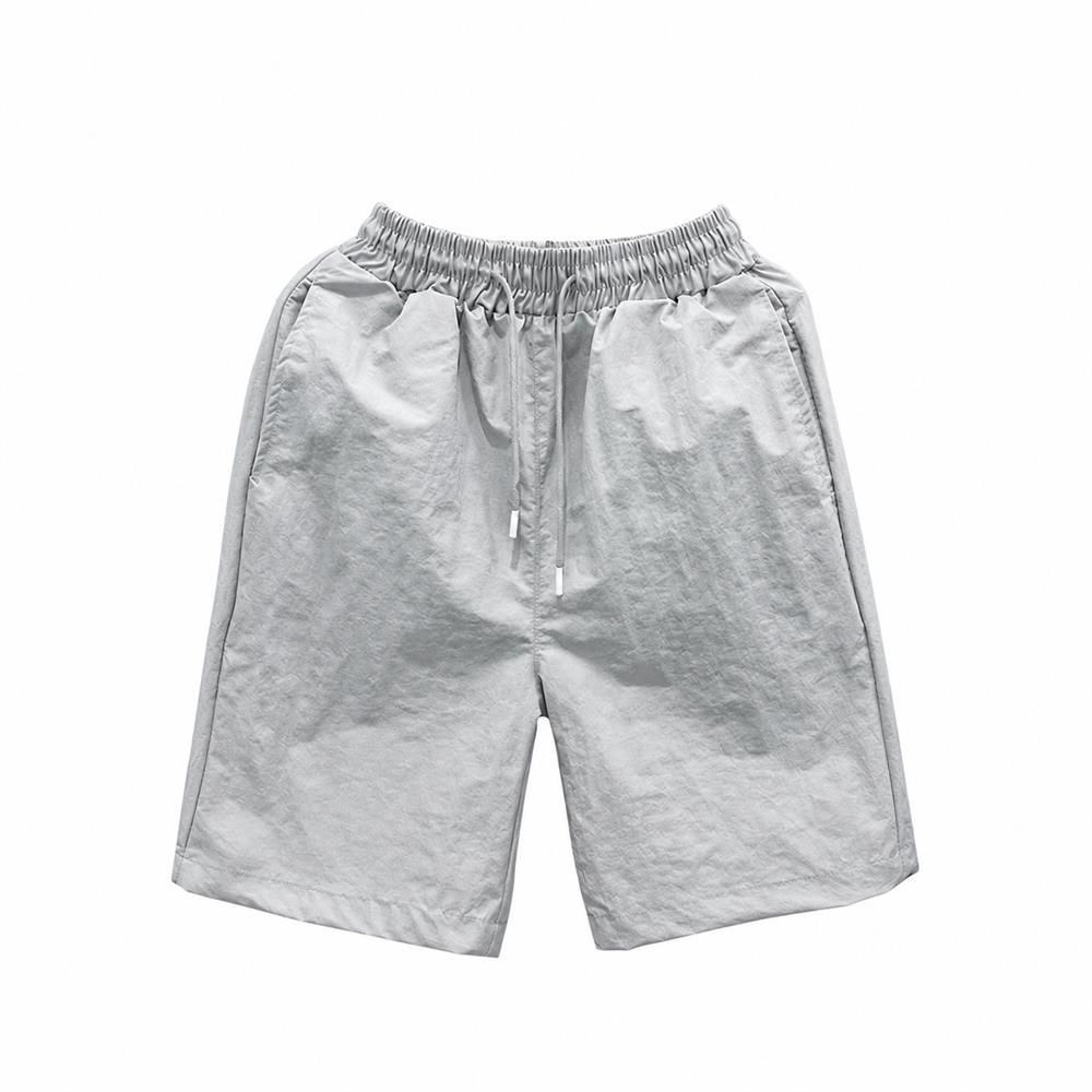 ハーフパンツ メンズ ショートパンツ 短パン ワイド ゆったり イージーパンツ 夏服 涼しい 吸汗速乾 部屋着 アウトドア スポーツ 無地 調整紐 通気性 軽量 カジュアル 大きいサイズ おしゃれ