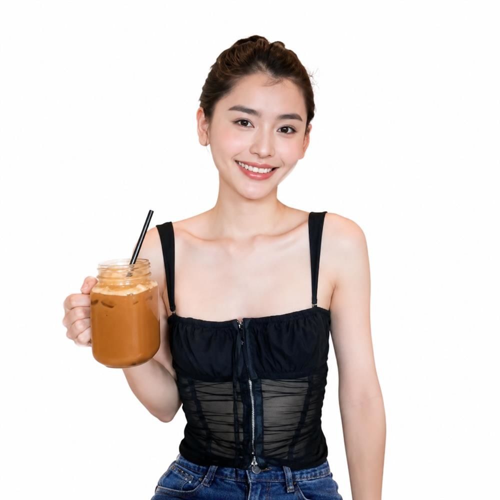 キャミソール ビスチェ コルセット風 レースアップ 透け感 シースルー メッシュ ショート丈 タイト トップス インナー セクシー 大人可愛い 重ね着