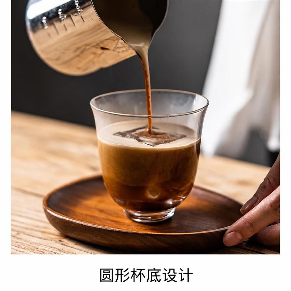 グラス コップ おしゃれ タンブラー 耐熱ガラス コーヒーカップ ロックグラス ビー...