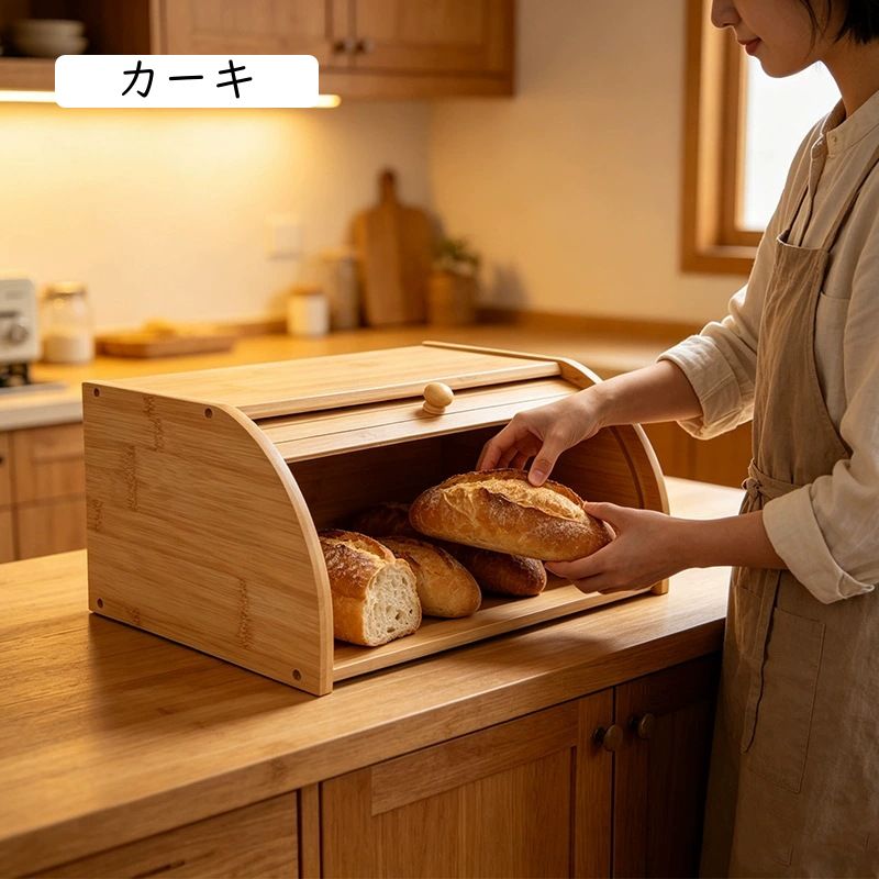 楽天市場】ブレッドケース 木製（インテリア・寝具・収納）の通販