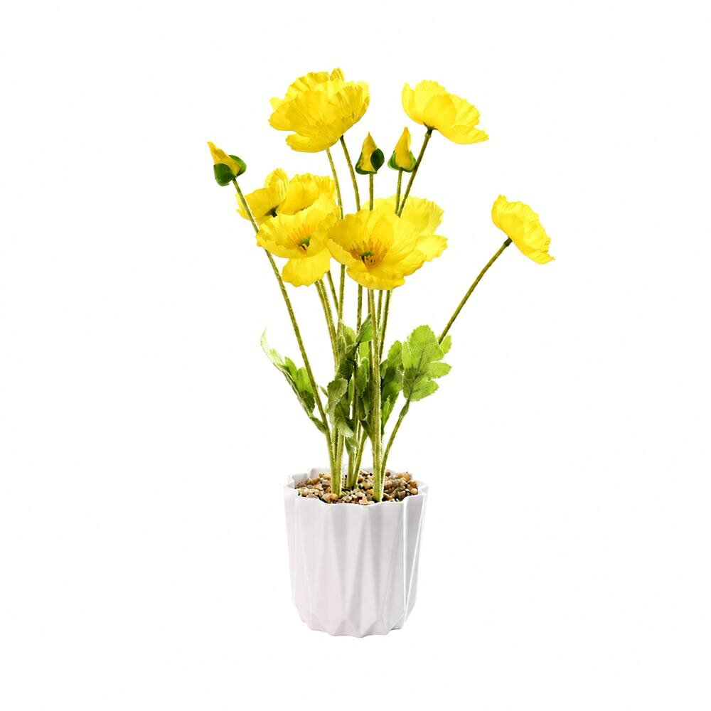 　　　 ◆◇◆売れている秘密◆◇◆ 【華やかな色彩】本物のような質感を再現したポピーの造花は、お部屋を明るく彩ります。12輪のポピーの花がバランスよく配置され、繊細な花びらとリアルな茎の質感が魅力です。このなフェイクグリーンは、日当たりの悪い場所でも美しい色彩を長く保ち、癒しの空間を演出するインテリア雑貨として最適です。 【お手入れ不要】水やりや日当たりを気にせず楽しめる人工観葉植物は、忙しい毎日を送る方に最適です。この枯れない?真ポピーは、虫の心配もなく、アレルギーがある方でも安心して室内装飾としてお使いいただけます。手軽に植物のある暮らしを実現できるため、造花盆栽はリビングや寝室のアクセントとして非常に重宝します。 【多様なシーンで活躍】コンパクトなサイズのポピー盆栽は、玄関の置物やデスク周り、窓際など場所を選ばず設置可能です。この室内装飾用造花を置くだけで、殺風景な空間が温かみのあるお洒落な場所に変わります。シンプルな白い鉢付きの人工植物なので、北欧風やモダンなど、どんなスタイルのインテリアにも自然に馴染みます。 【な仕上がり】耐久性に優れた素材を使用したフェイクフラワーは、色あせしにくく長期間美しい状態を維持します。このポピーのフェイクグリーンの細部までこだわった造形は、近くで見ても本物に近い質感を持ち、を漂わせます。お手入れはたまに埃を払うだけで十分なので、このインテリア盆栽は美しい見た目を手軽に保てます。 【ギフトにも最適】大切な方へのプレゼントや、新築祝い、母の日の贈り物としてもこのポピーの鉢植えは大変喜ばれます。華やかなピンクの?真花は、お祝いの気持ちを伝えるのにぴったりなアイテムです。12輪のボリューム感ある人工盆栽は、自分へのご褒美としてはもちろん、センスの良い贈り物として様々な場面で活躍します。 　　　◆◇◆注意事項◆◇◆ご覧のモニターの環境、撮影環境により実物と色味が異なって見える場合がございます。湿った状態で他のものと擦り合わせると色が移る恐れがあります。濃色品の洗濯時は、白色、淡色と分けて洗ってください。説明 【洗練されたデザイン】本物のようなポピーの繊細な花びらと、茎の産毛まで再現したリアルな質感の造花です。このピンクのフェイクフラワーは、お部屋に置くだけでパッと明るい雰囲気を演出し、優雅な室内装飾として視覚的な癒やしを提供します。細部までこだわったこの盆栽は、日常に彩りを添える逸品です。 【お手入れ不要の美しさ】水やりや日当たりを気にせず楽しめるこの観葉植物は、忙しい方や植物を育てるのが苦手な方に最適です。枯れることのないフェイクグリーンは、一年中美しい状態を保ち、季節を問わずお部屋を彩ります。土を使わない造花盆栽なので、虫の発生の心配もなく、清潔に室内装飾を楽しめます。 【多彩なシーンで活躍】コンパクトなサイズの盆栽タイプなので、リビングの棚、デスク周り、玄関など、場所を選ばず設置できるインテリア雑貨です。このポピーの造花は、ナチュラルな白い鉢がどんなテイストの家具とも調和し、北欧風やモダンな室内装飾として、温かみのある心地よい空間作りをサポートします。 【で耐久性抜群】厳選された素材を使用したこのフェイクフラワーは、色褪せにくく、長期間にわたってその美しさを維持します。ホコリが気になった際も、柔らかい布で軽く拭くだけで簡単に綺麗になるため、メンテナンスが非常に楽な観葉植物です。丁寧な作りが光る造花として、長く愛用できるクオリティです。 【贈り物にも最適】自分へのご褒美はもちろん、引っ越し祝いや誕生日などのプレゼントにも喜ばれるポピーの盆栽です。生花と違いお手入れの負担をかけないため、贈られた方も安心して飾れる造花ギフトとして人気です。華やかな室内装飾を探している方へ、心温まるフェイクグリーンの癒やしをお届けします。