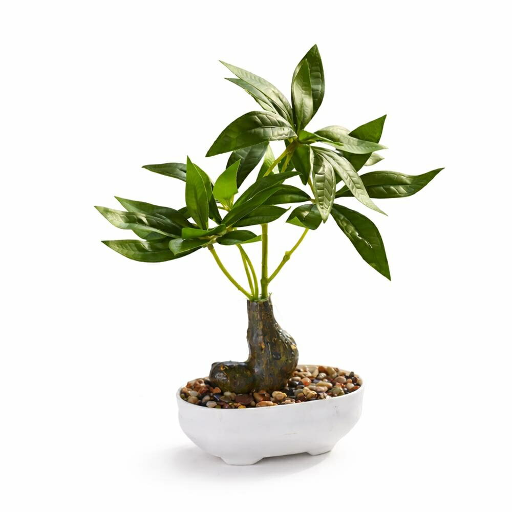 【枯れない】観葉植物 フェイクグリーン パキラ 人工観葉植物 フェイク インテリアグリーン 卓上 小型 ミニ 造花 鉢植え 白鉢 リアル 木 葉 幹 発財樹 幸運 縁起物 風水 玄関 リビング 寝室 キッチン オフィス デスク 飾り おしゃれ 北欧 ナチュラル 水やり不要