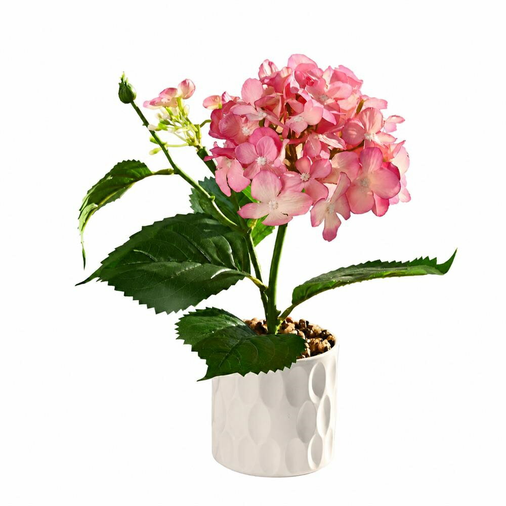 紫陽花 造花 アジサイ フェイクグリーン 鉢植え 盆栽 卓上 枯れない花 あじさい インテリア 観葉植物 小さい ミニ 陶器風 ホワイト 鉢 本物そっくり リアル 水やり不要 手入れ不要 玄関 リビング キッチン トイレ デスク 飾り おしゃれ かわいい ナチュラル 北欧 雑貨