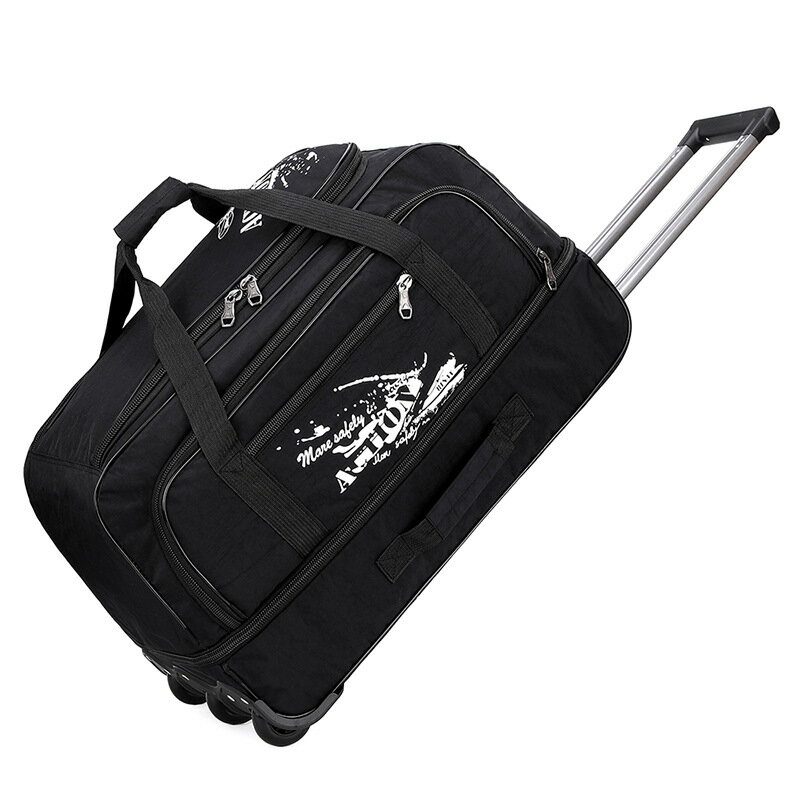 Carry Cases - ボストンバッグ キャリーバッグ 大容量 キャスター付き トラベルバッグ 防水 オックスフォード 撥水 旅行カバン 引越し 修学旅行 合宿 出張 メンズ レディース 多機能 軽量 丈夫 3way 2泊3