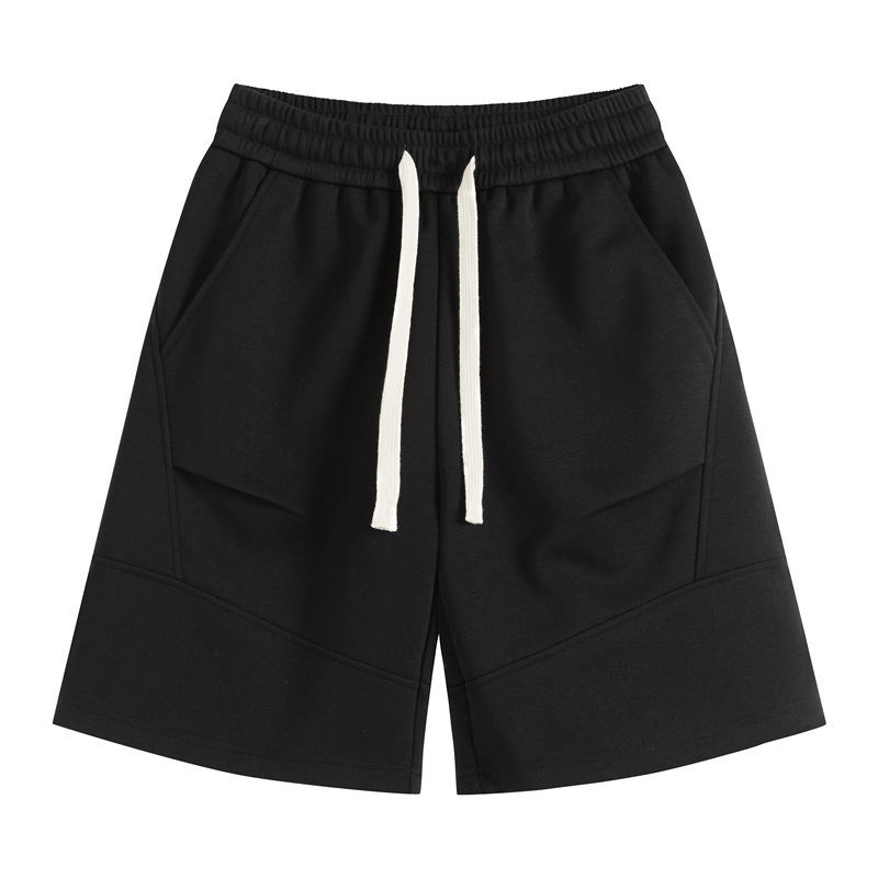 【吸汗速乾】ハーフパンツ メンズ ショートパンツ 短パン スウェット 5分丈 膝丈 ひざ丈 ボトムス ズボン ゆったり 大きいサイズ ウエストゴム 紐付き 無地 カジュアル スポーツ トレーニング ジム ランニング ウェア ルームウェア 部屋着 ワンマイルウェア 切り替え 2