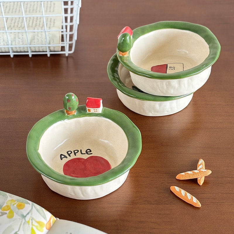 小鉢 陶器 手作り風 サラダボウル おしゃれ デザートカップ フルーツ皿 ヨーグルト...