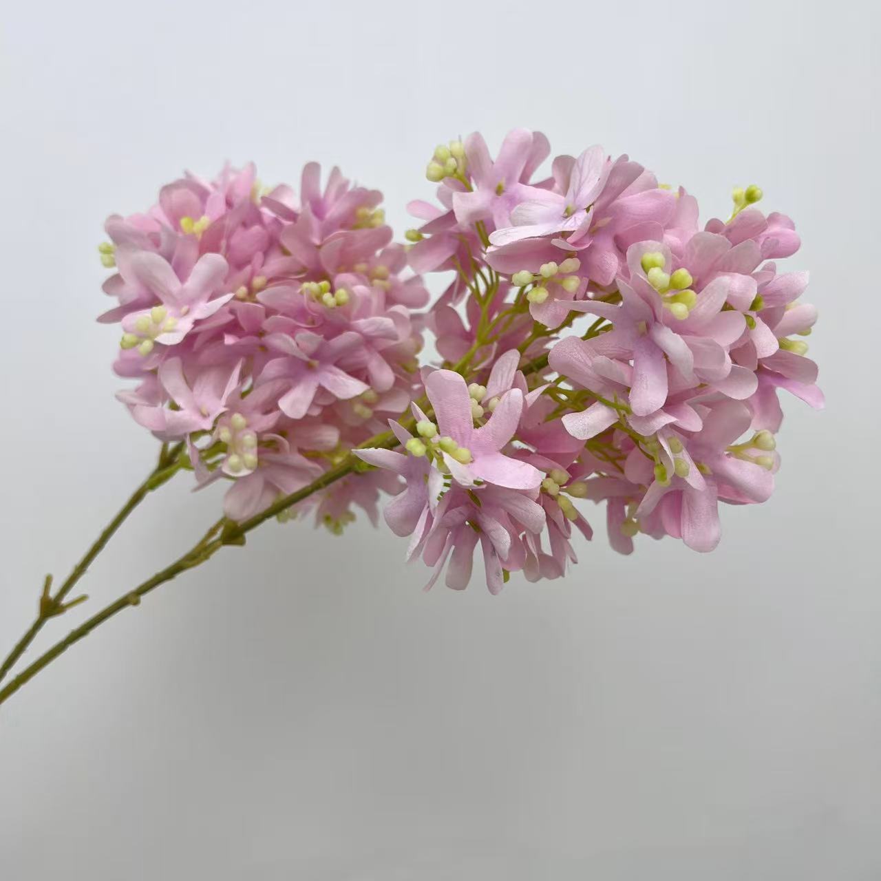 Other - 3本 造花 インテリア 小花 アートフラワー フェイク 枝物 枯れない 長い 華やか リアル お供え 仏花 結婚式 玄関 リビング 装飾 アレンジメント 手作り 素材 贈り物 お祝い 2本 セット