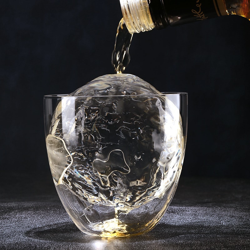 グラス タンブラー 300ミリリットル 北欧風 酒器 おしゃれ 丸い 卵型 うすはり コ...