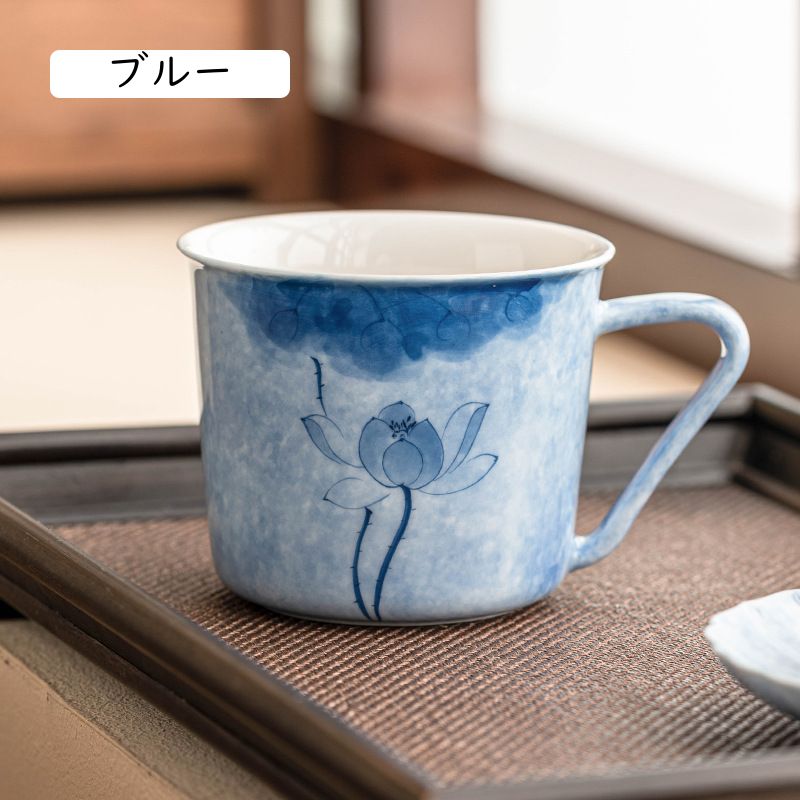 楽天市場】蓮の花（マグカップ・ティーカップ｜コーヒー・お茶用品