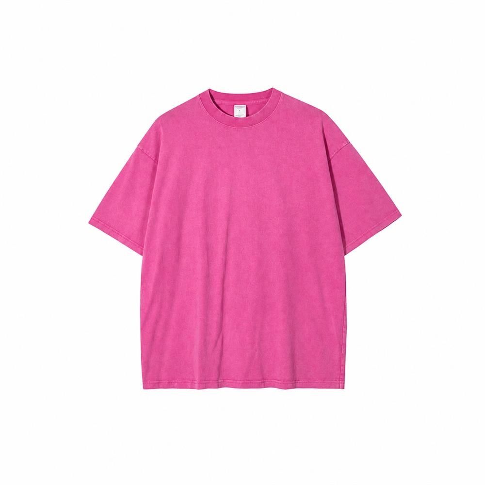  Tシャツ 半袖 メンズ ビッグシルエット オーバーサイズ カットソー 無地 tシャツ トップス ゆったり 大きめ クルーネック 丸首 ドロップショルダー 古着風 ヴィンテージ風 ウォッシュ カジュアル ストリート 男女兼用 春 夏