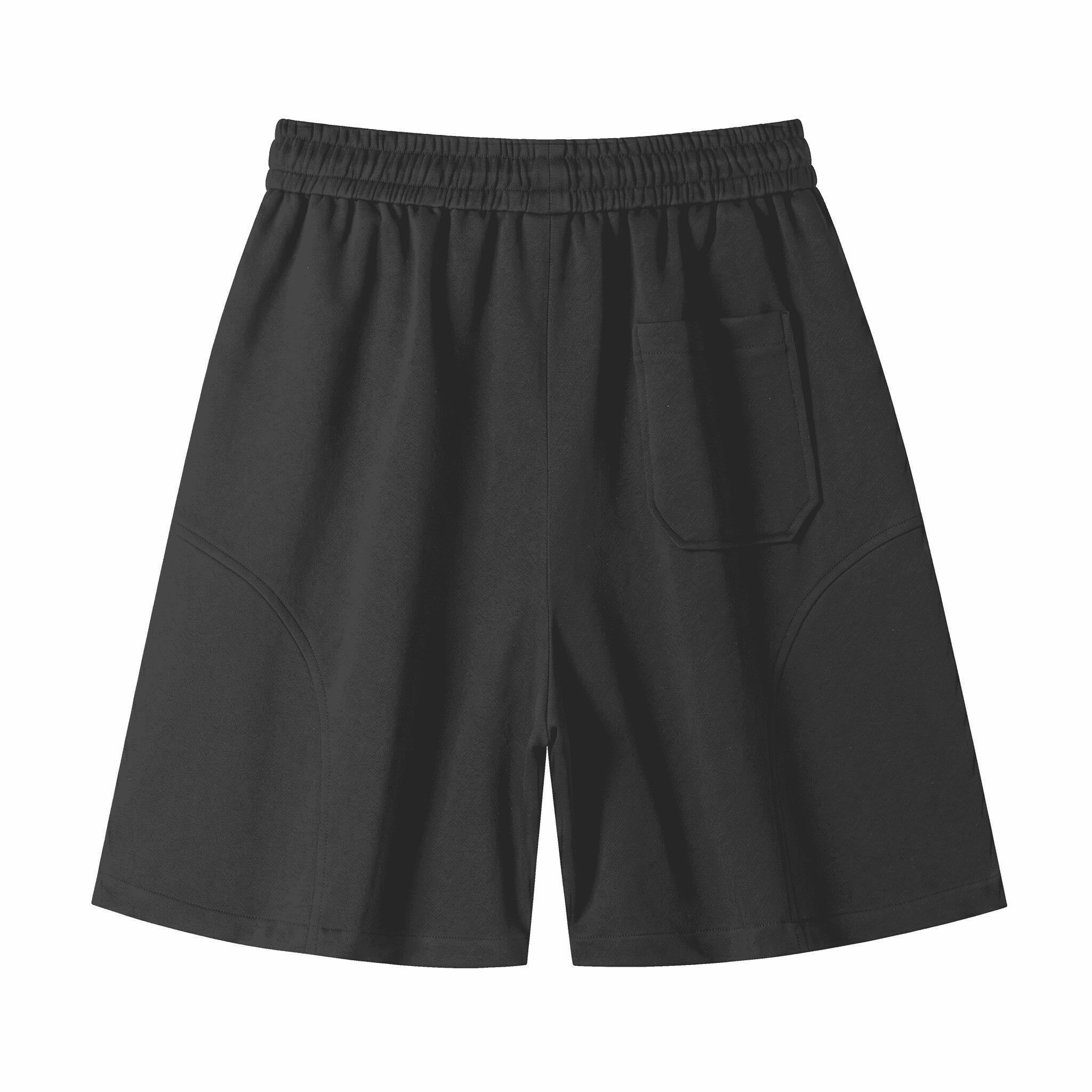 樂天商城 - ハーフパンツ メンズ スウェットパンツ ショートパンツ 短パン ワイド ゆったり 膝丈 ウエストゴム 紐付き ズボン ボトムス 五分丈 無地 シンプル ワンマイルウェア ルームウェア 部屋着 パジャマ ストレッチ ジャージ スポーツ トレーニング 大きいサイズ
