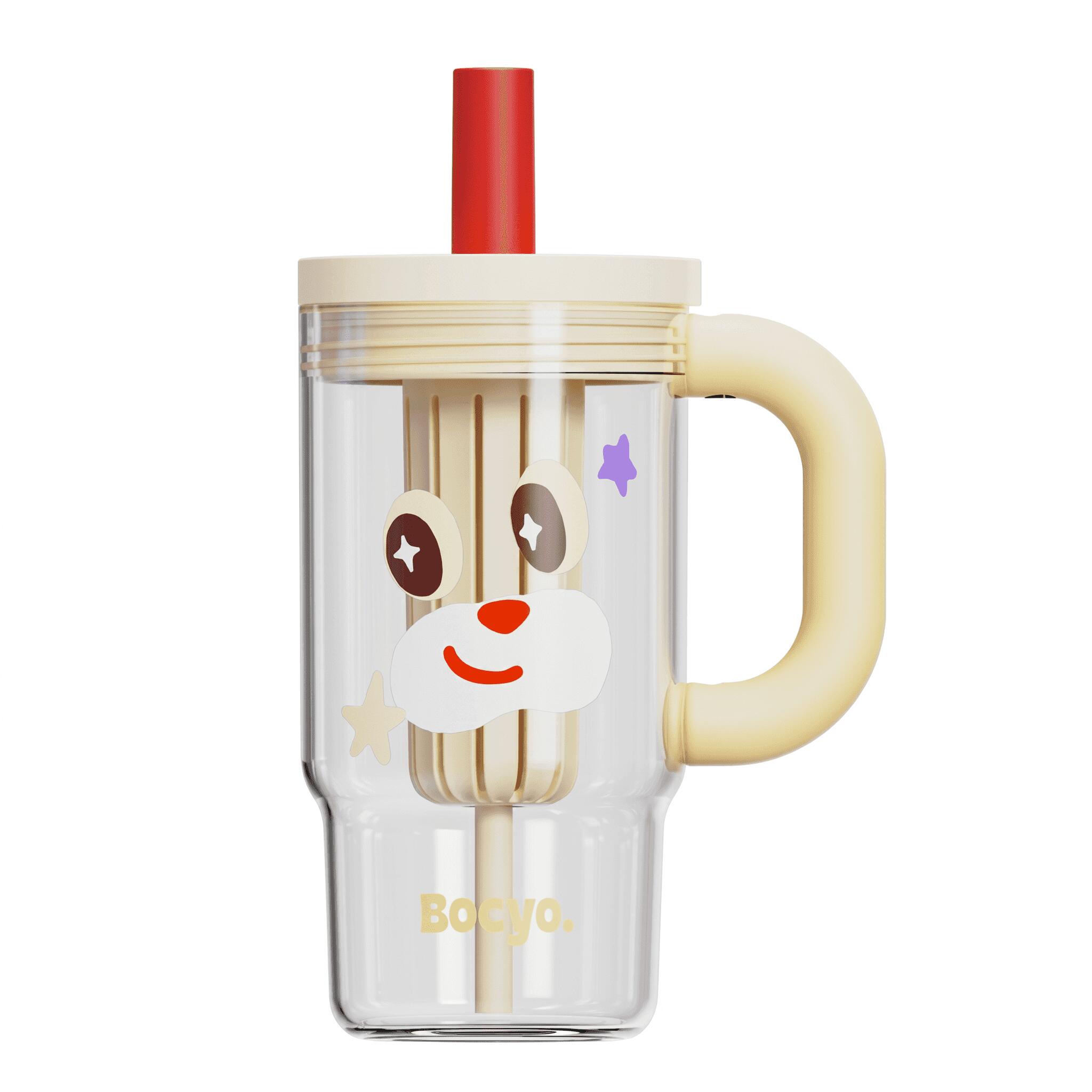 【ストロー付】 水筒 子供 キッズ ストローカップ ハンドル付 キャラクター トライ...