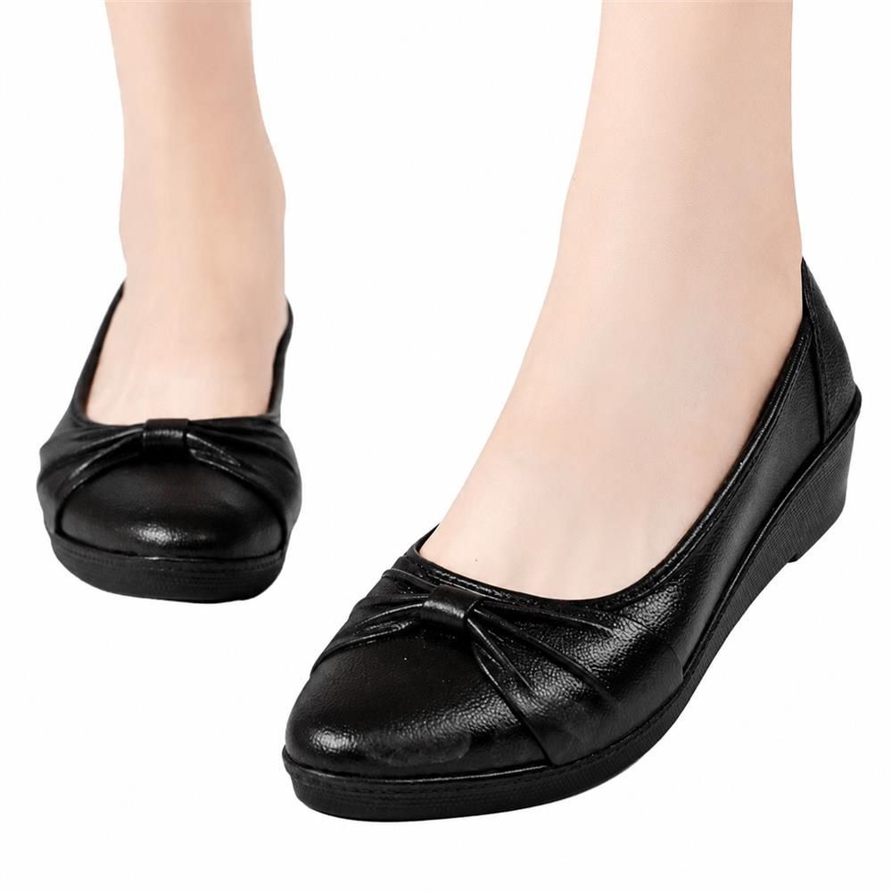 Other - 【痛くない】パンプス レディース 歩きやすい リボン 黒 スクエアトゥ ウェッジソール ローヒール 3cm コンフォートシューズ 婦人靴 疲れない 履きやすい 柔らかい 外反母趾 幅広 甲高 走れる 通勤 オフィス 仕事 冠婚葬祭 卒業式 入学式 卒園式 フォーマル 就活