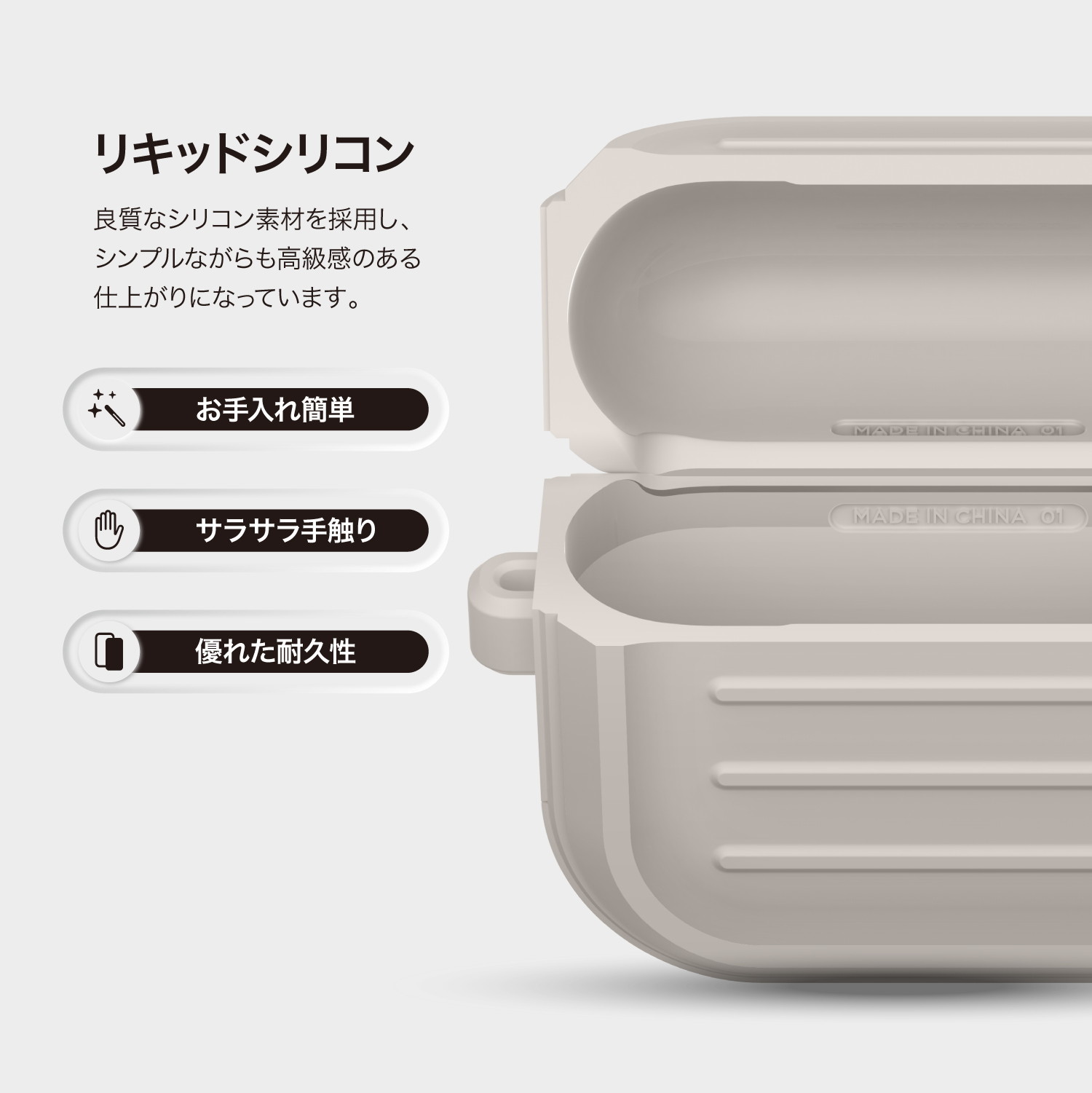 AirPods Pro3 ������ �Ѿ׷� ��ɻ� ����ӥ� �� ������� ���С� �磻��쥹���� �б� ����ץ� ��楱���� [ AirPods Pro 3 �������ݥå��ץ�3 �����ݥåĥץ� ��3���� �б� ] case elago ARMOR HANG CASE