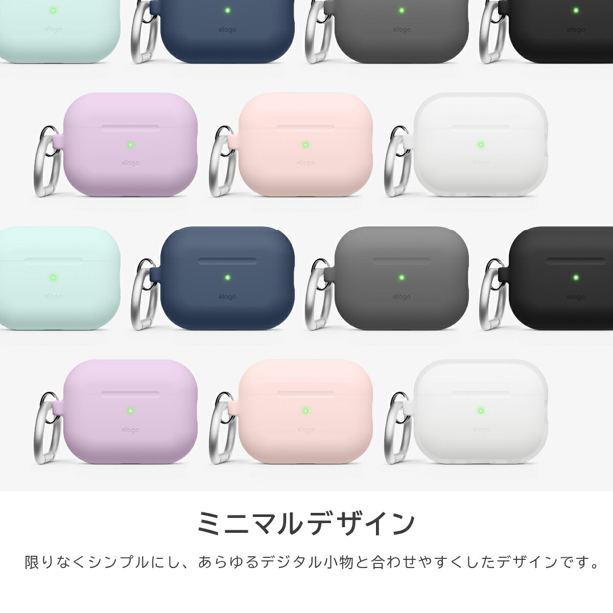 AirPods Pro2 ケース シリコン カ...の紹介画像2