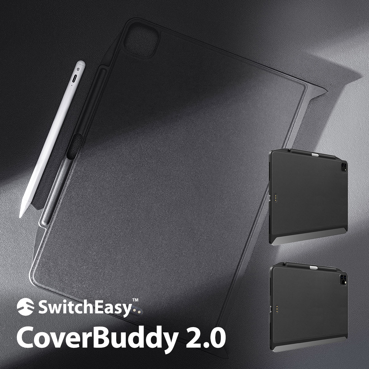 iPad Air 第5世代 Air4 /iPad Pro 11 2022 2021 ケース 純正 Magic Keyboard Smart Keyboard Folio 対応 Apple Pencil2 充電 ペン収納 高級 カバー [ iPadPro11 iPadAir4 Air5 アイパッドプロ 11インチ アイパッドエアー 5 4 対応 ] SwitchEasy CoverBuddy