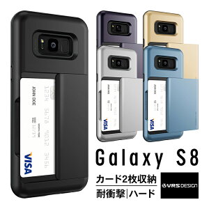 Galaxy S8   Ǽ Ѿ׷ Ʒ MIL   ɥ 2 ׷ ۼ ϥ֥å  С 饯S8 SC-02J SCV36 饤ɼ ɥۥ Samsung GalaxyS8 б Qi 磻쥹  б VRS Design VERUS Damda Glide