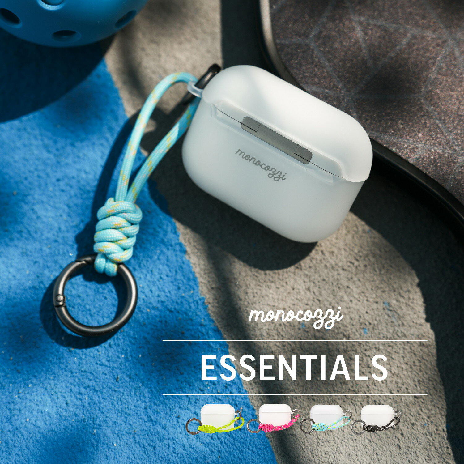 楽天市場】airpods ストラップ カラビナの通販