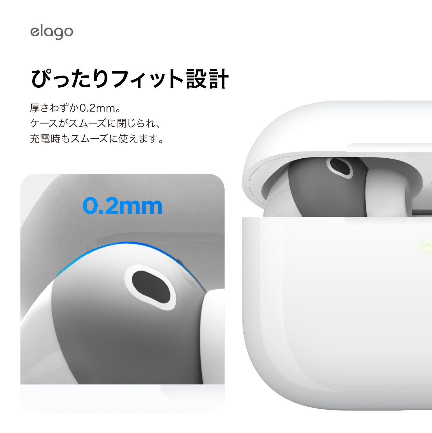 AirPods Pro3 イヤーピース 2セット 落下防止 イヤホンカバー シリコン 滑り止め ...