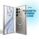 Galaxy S24 Ultra ケース マグネット 内蔵 耐衝撃 クリア スマホケース MagSafe Qi2 対応 透明 マグセーフ 携帯ケース [ Sam...