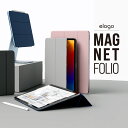iPad Pro 2024 11インチ ケース スタンド カバー 強力 マグネット 式 分離式 iPadスタンド 角度調整 可能 背面 保護 マグネットスタンド...