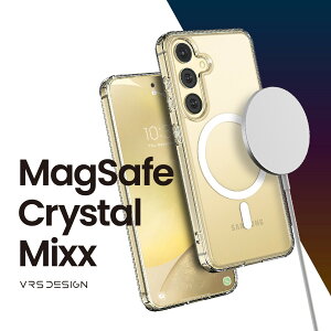 Galaxy S24  MagSafe Qi2 б Ѿ׷ ꥢ С ϡ ޥۥ [ Samsung GalaxyS24 ॹ 饯 S24 б ] VRS DESIGNVERUS MagSafe Crystal Mixx