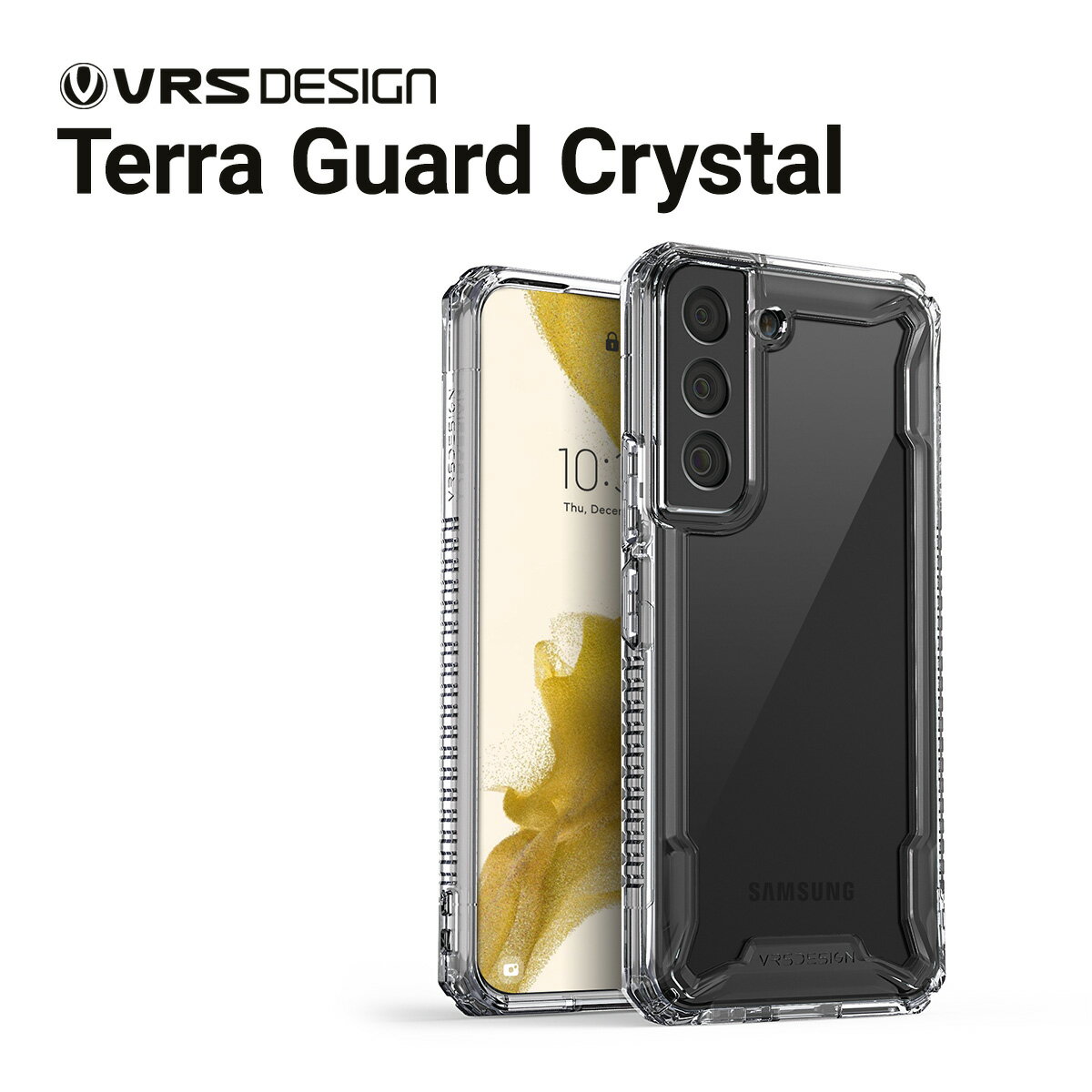 Galaxy S22 5G P[X NA  Ռ   X}zP[X Ռz ^ NAP[X Jo[ϏՌ P[X X X}zJo[ [ Samsung MNV[ GalaxyS22 MNV[S22 Ή ] VRS Terra Guard Crystal