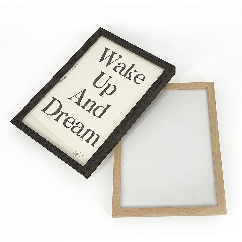 【ATPPL】Poster Frame／A4 size 233mm×320mm（2色）A TWO PIPE PROBLEM LETTERPRESS活版印刷 アートポスター フレーム　コンシェルジュ楽天市場店 ヘミングス　ギフト