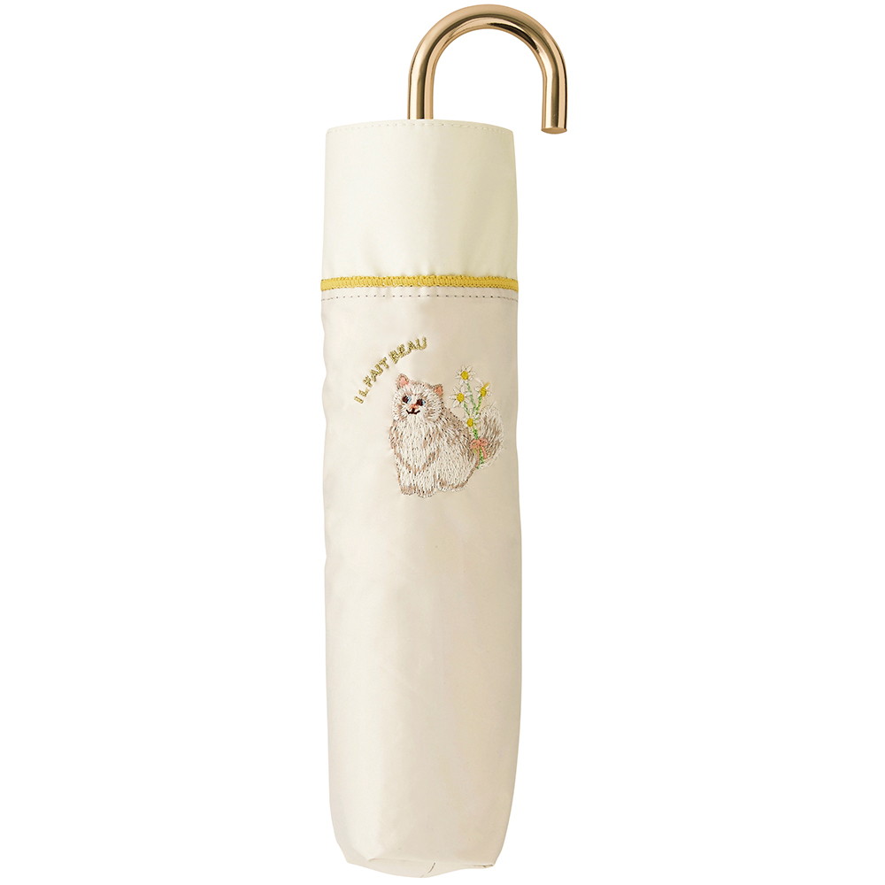 【送料無料】2025春夏入荷!【because】SHADING PARASOLS / Cats Mini（3柄）【ノベルティプレゼント】PUキャッツ ミニ 日傘 UVカット 熱中症対策 コンシェルジュ楽天市場店 ヘミングス　ギフト