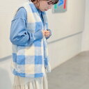 【在庫限り】2023秋冬!【jolijoli】ファーリーリラックスベスト(4柄) ジョリジョリ ルームウェア 千鳥格子 コンシェルジュ楽天市場店 ヘミングス ギ...