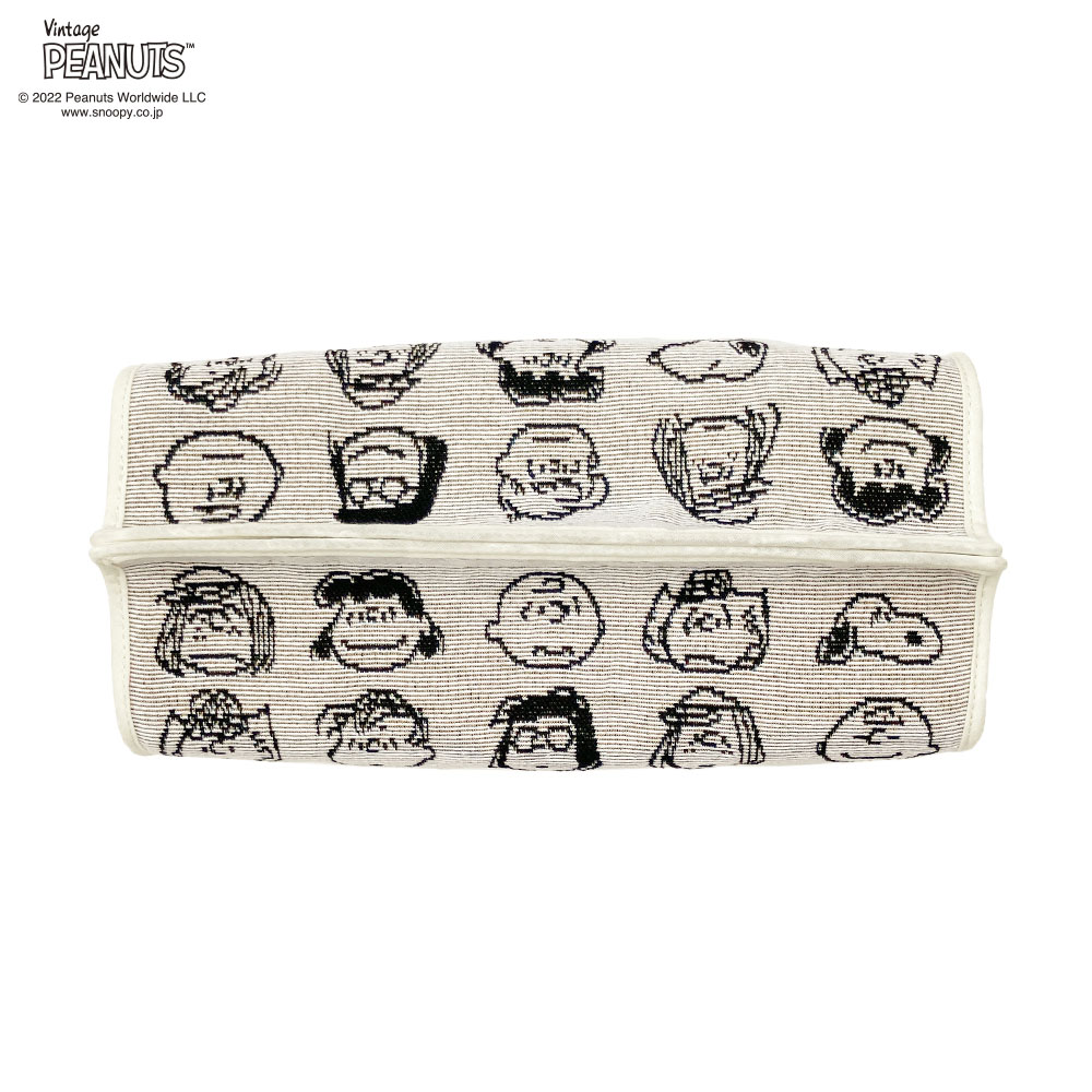 ゆうパケット選択可 2022春夏!【tente】PEANUTS FACE(2色) テンテ ティッシュケース SNOOPY ジャガード織 インテリア コンシェルジュ楽天市場店 ヘミングス公式ショップ ギフト [3]