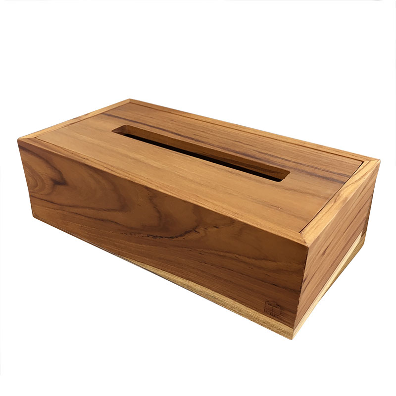 【tente】チークWOOD(2種)ナチュラル 木製 ウッド ティッシュカバー レギュラー インテリア コンシェルジュ楽天市場店 ヘミングス ギフト [3]